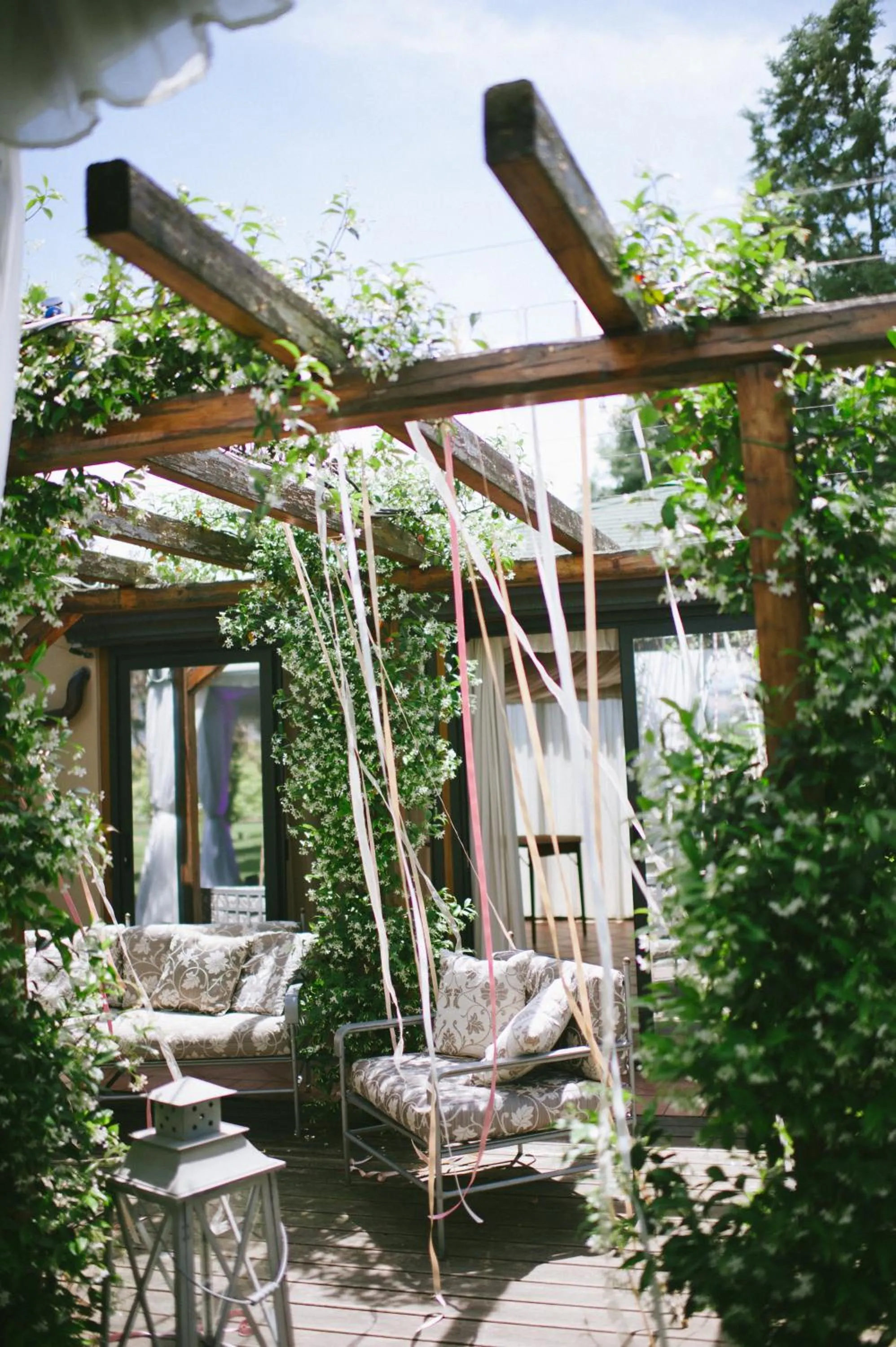 Patio in Resort e Spa San Crispino