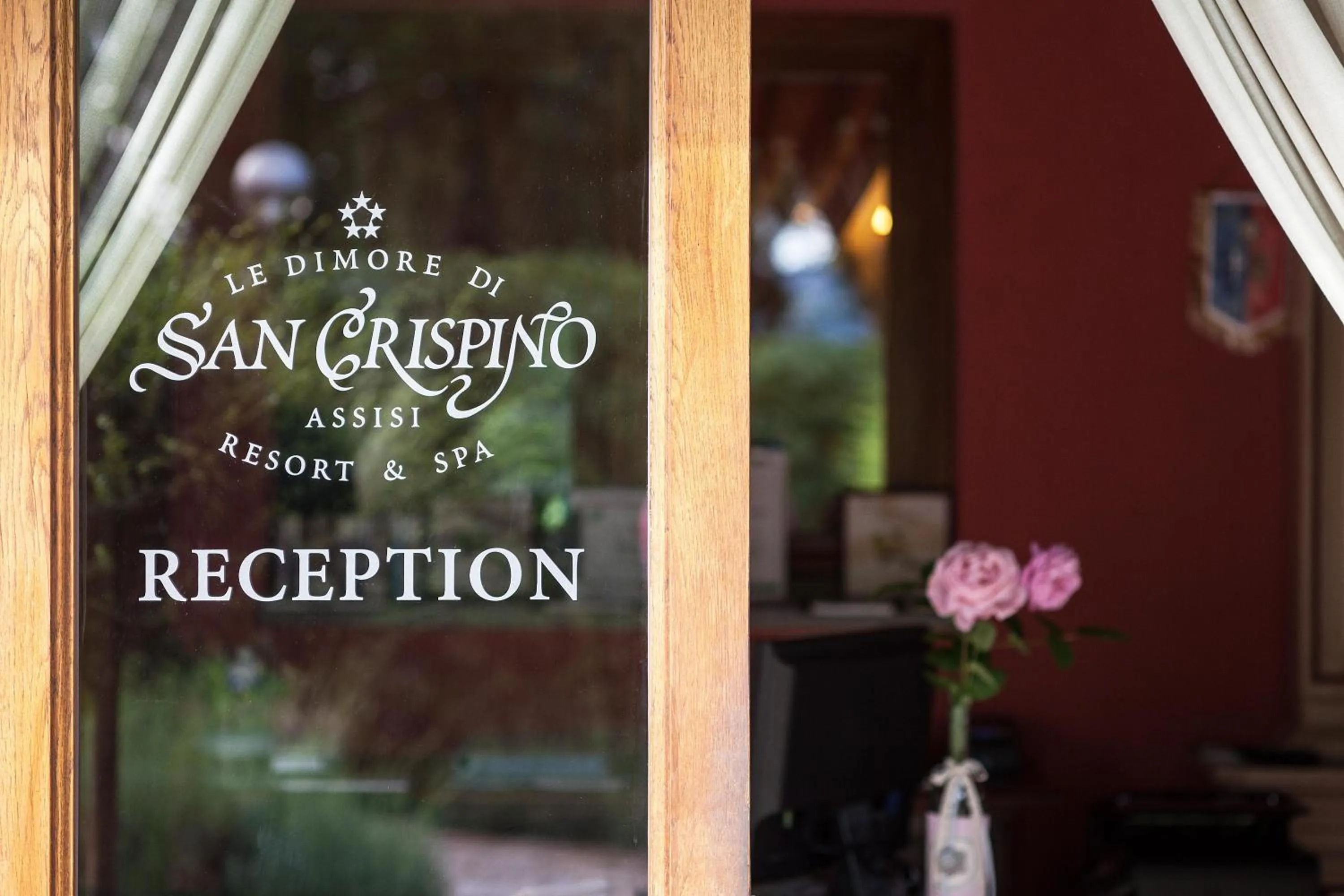 Communal lounge/ TV room in Resort e Spa San Crispino