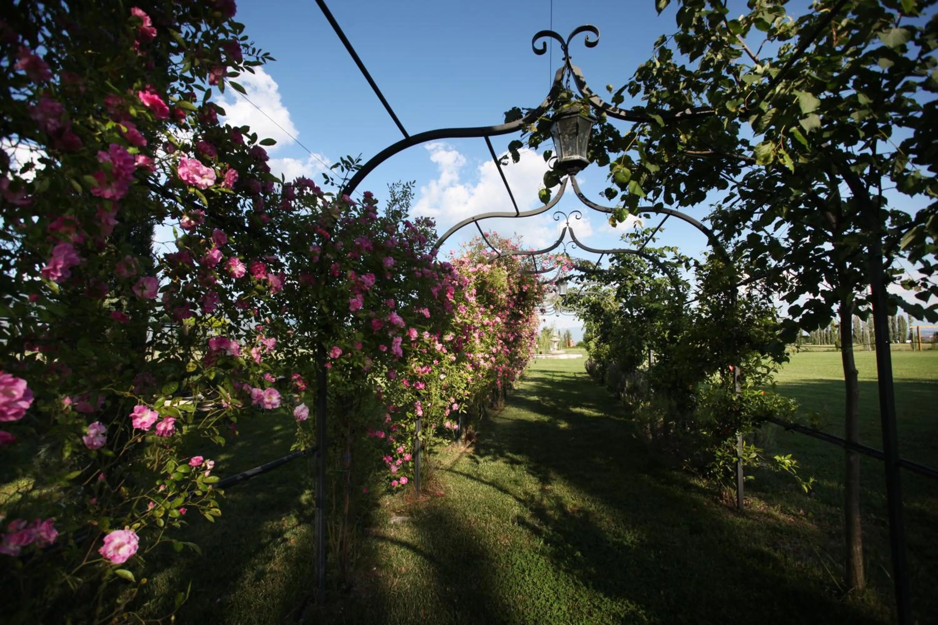 Patio in Resort e Spa San Crispino