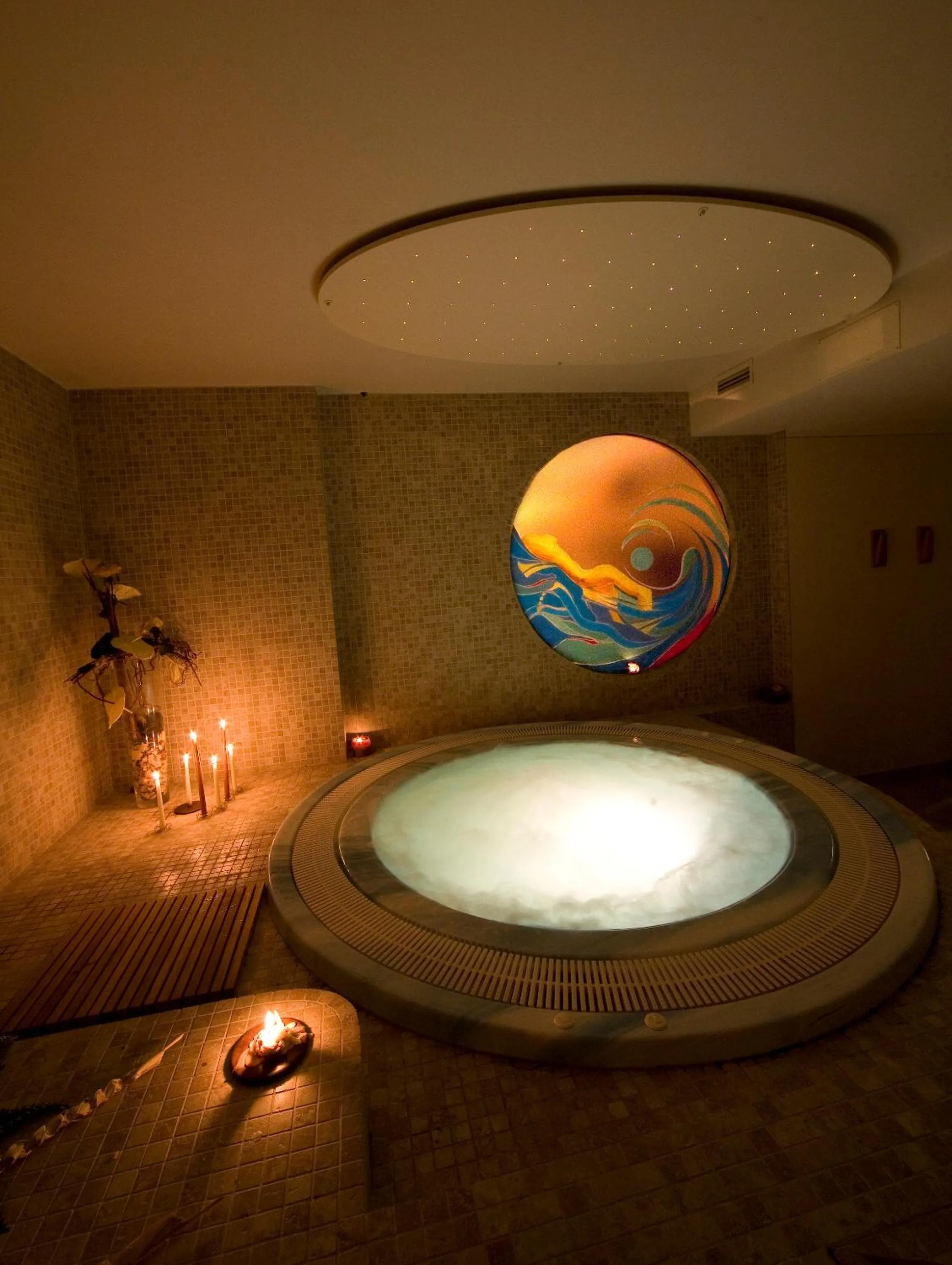 Sauna in Resort e Spa San Crispino