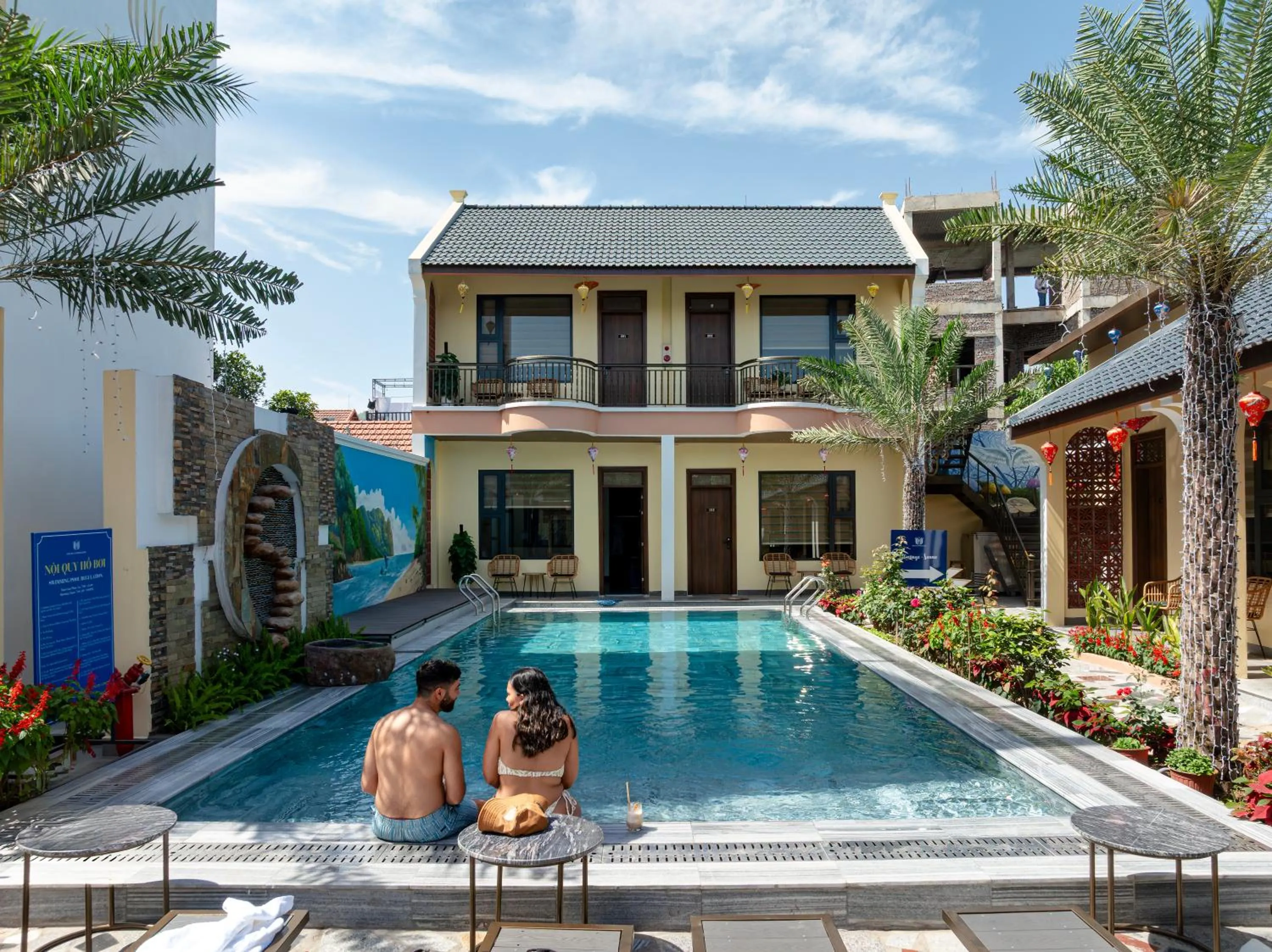 Pool view in Tam Coc Center Luxury Hotel & Villa