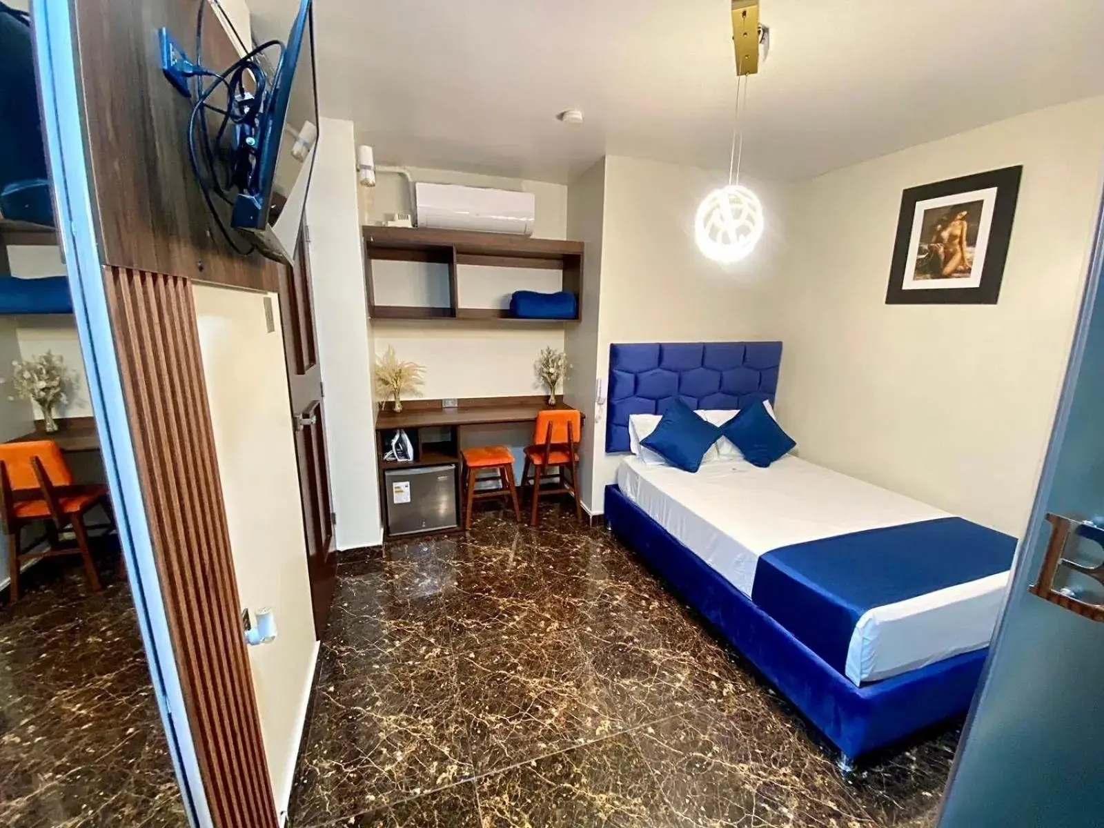 Deluxe Junior Suite in Blue Three Deluxe Junior Suite in Blue Three