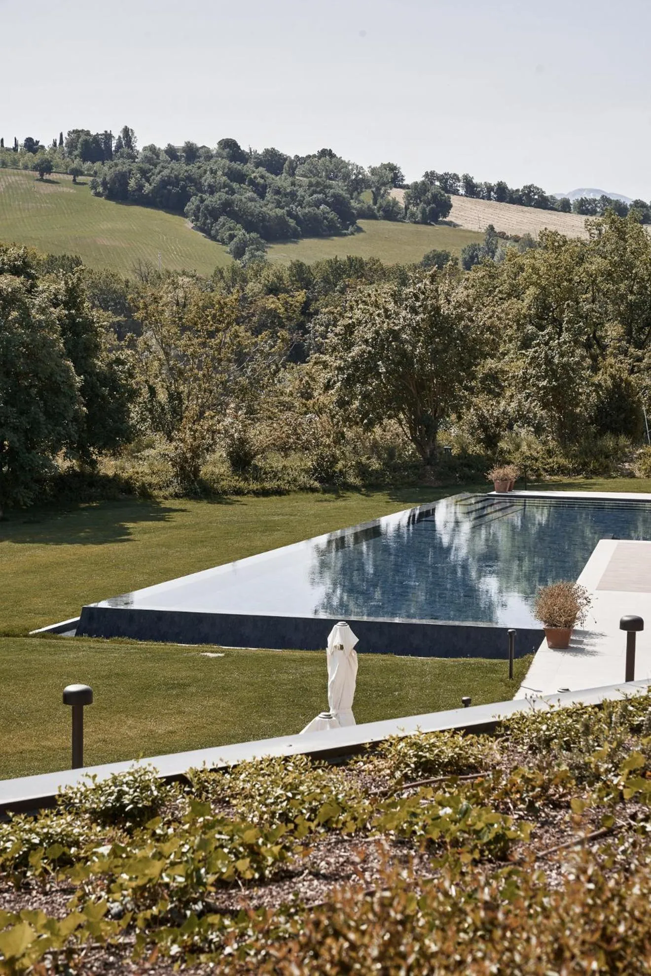 Garden view in Borgo Lanciano