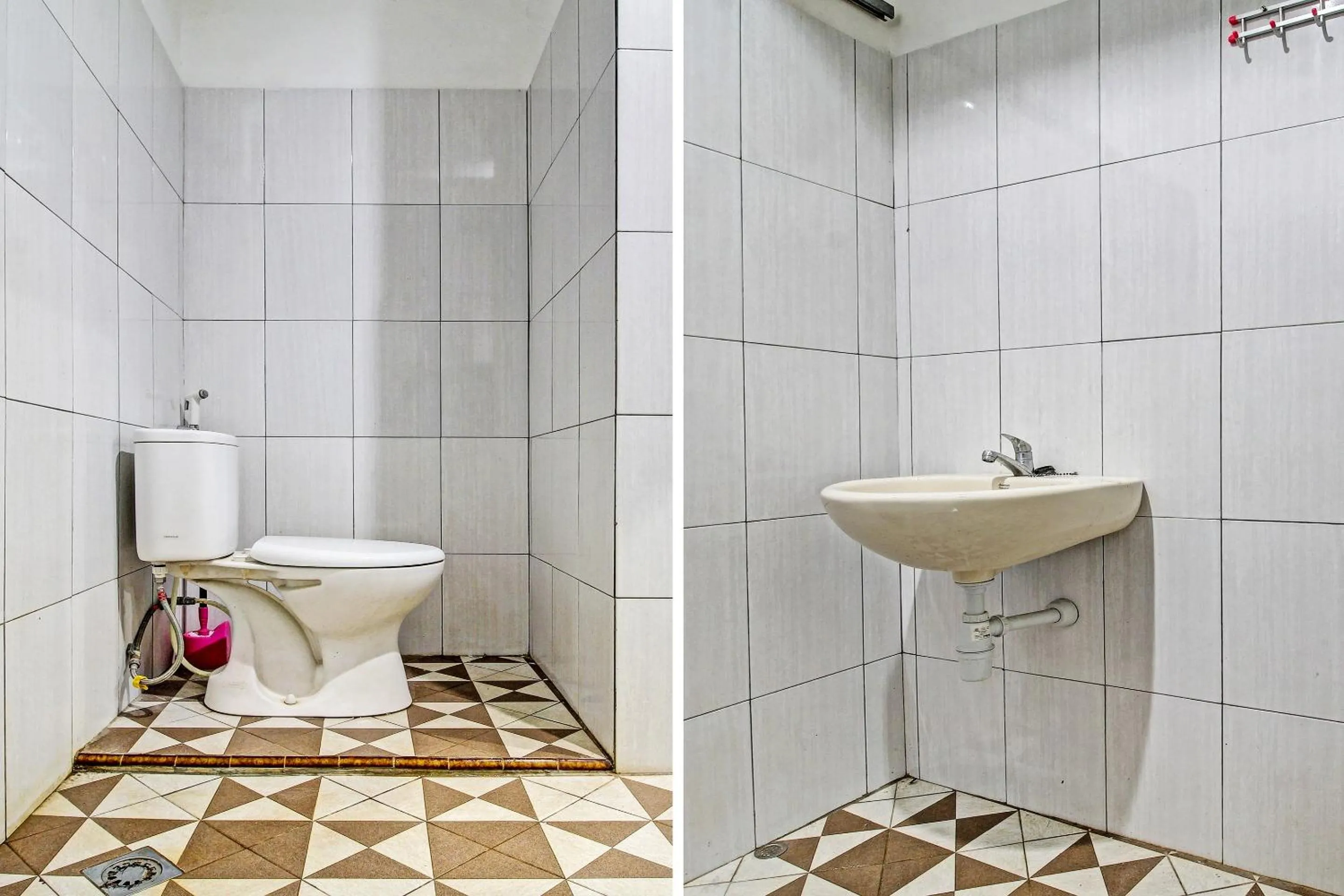 Bathroom in OYO Life 91177 Desa Wisata Duren Sari