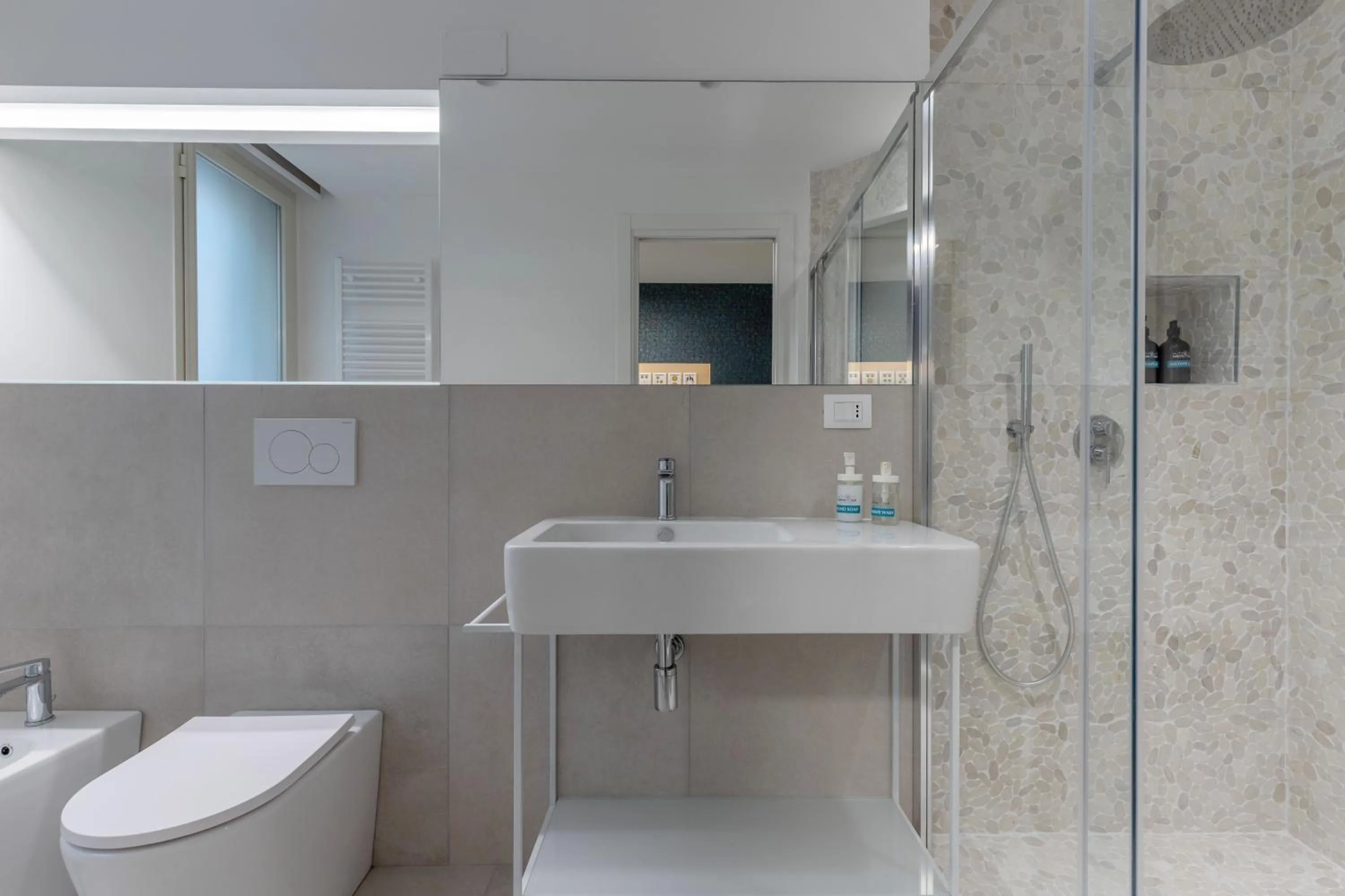 Bathroom in Taormina Town - Guesthouse Sicily