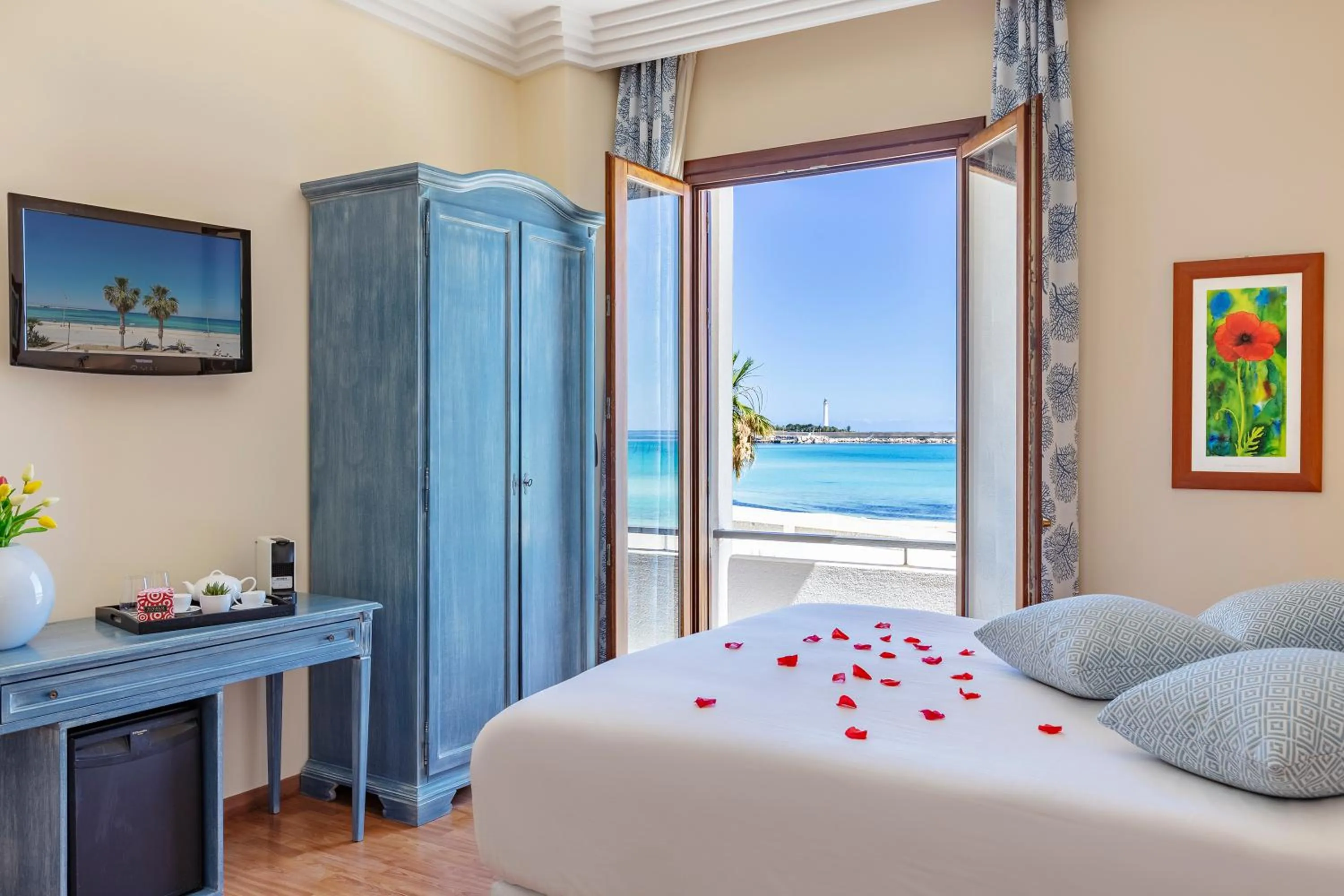 Sea view, Bed in Mira Spiaggia