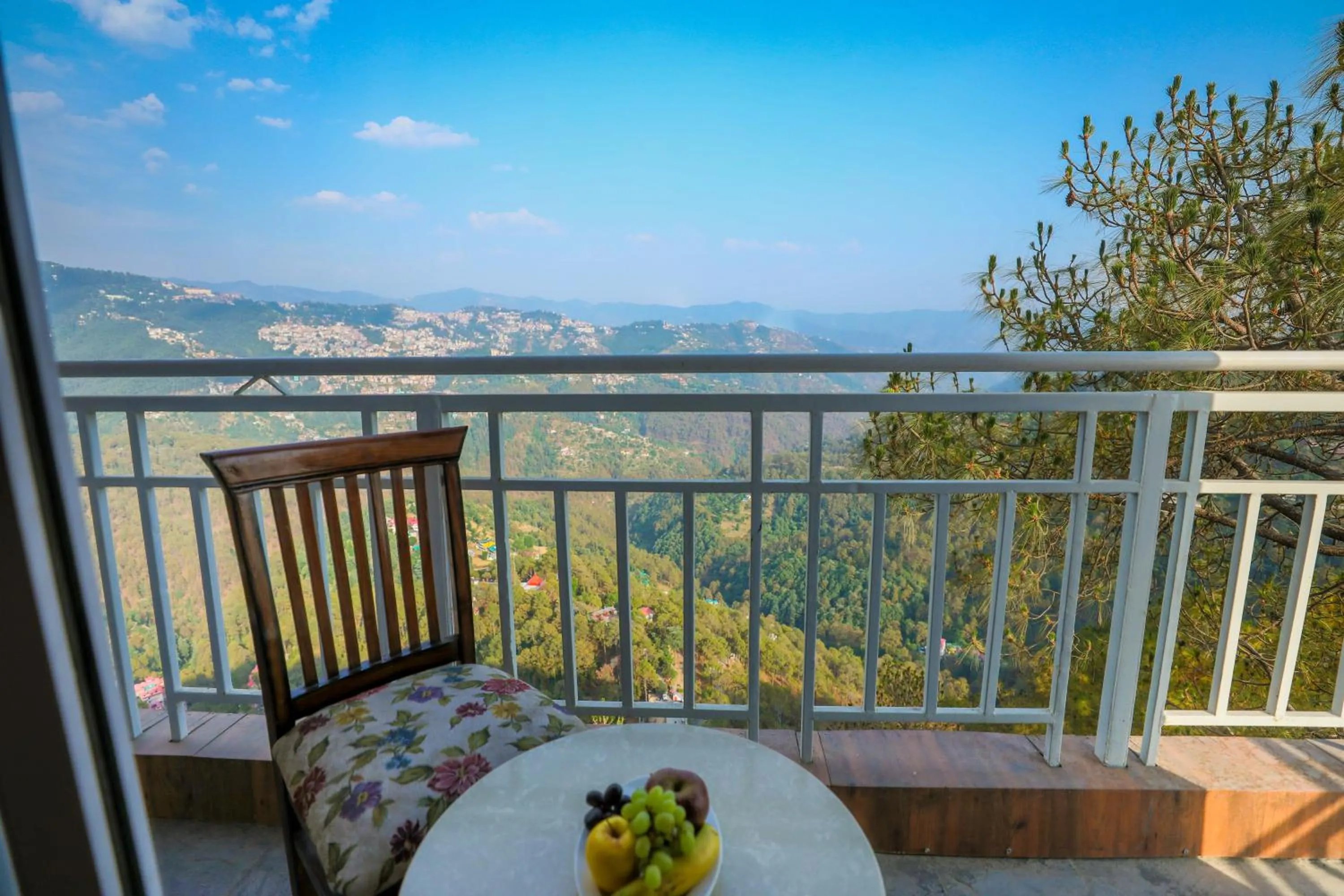 Mountain view in Regenta Hilltop Shimla