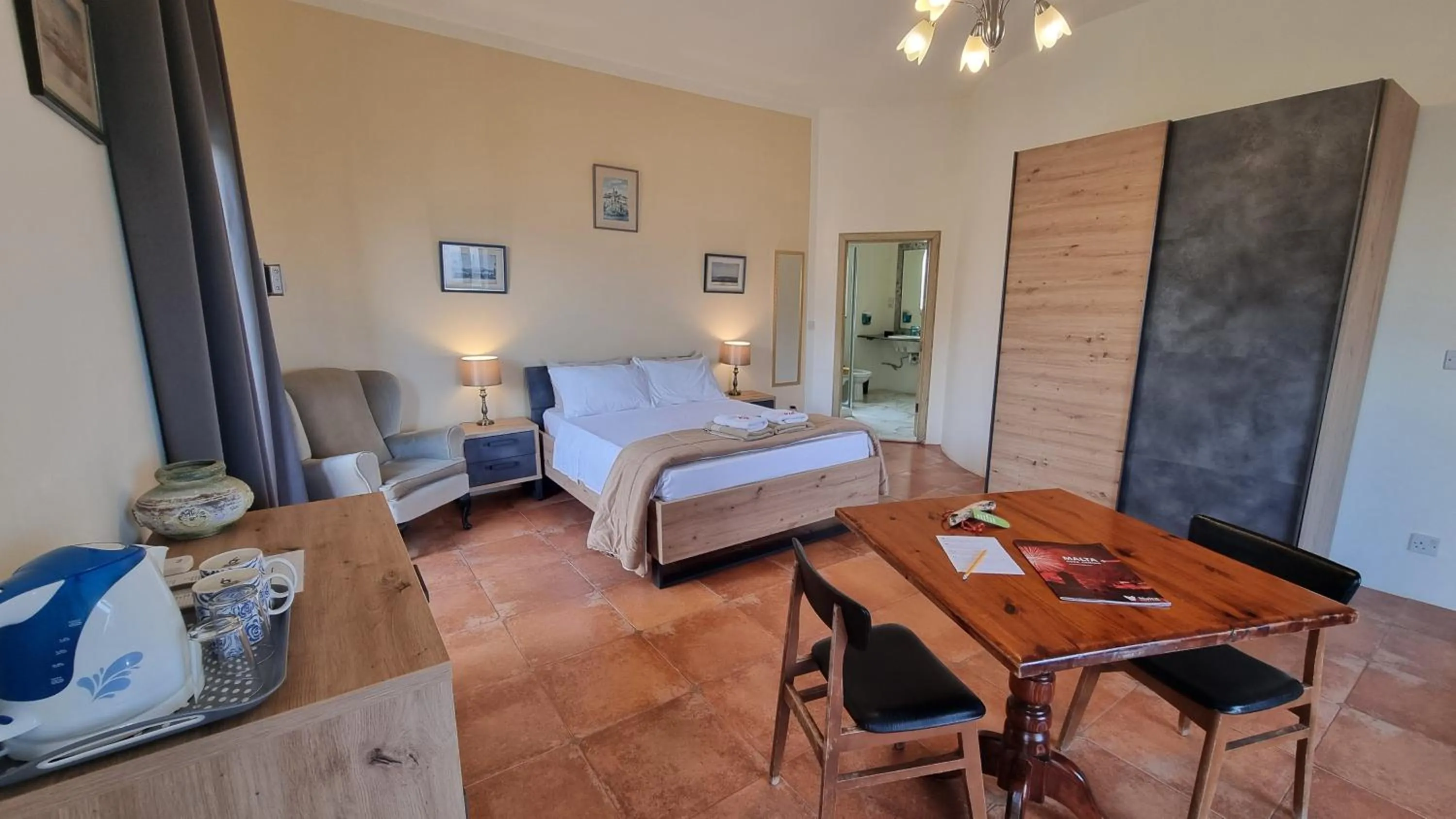 Bedroom in Villa Serenity B&B