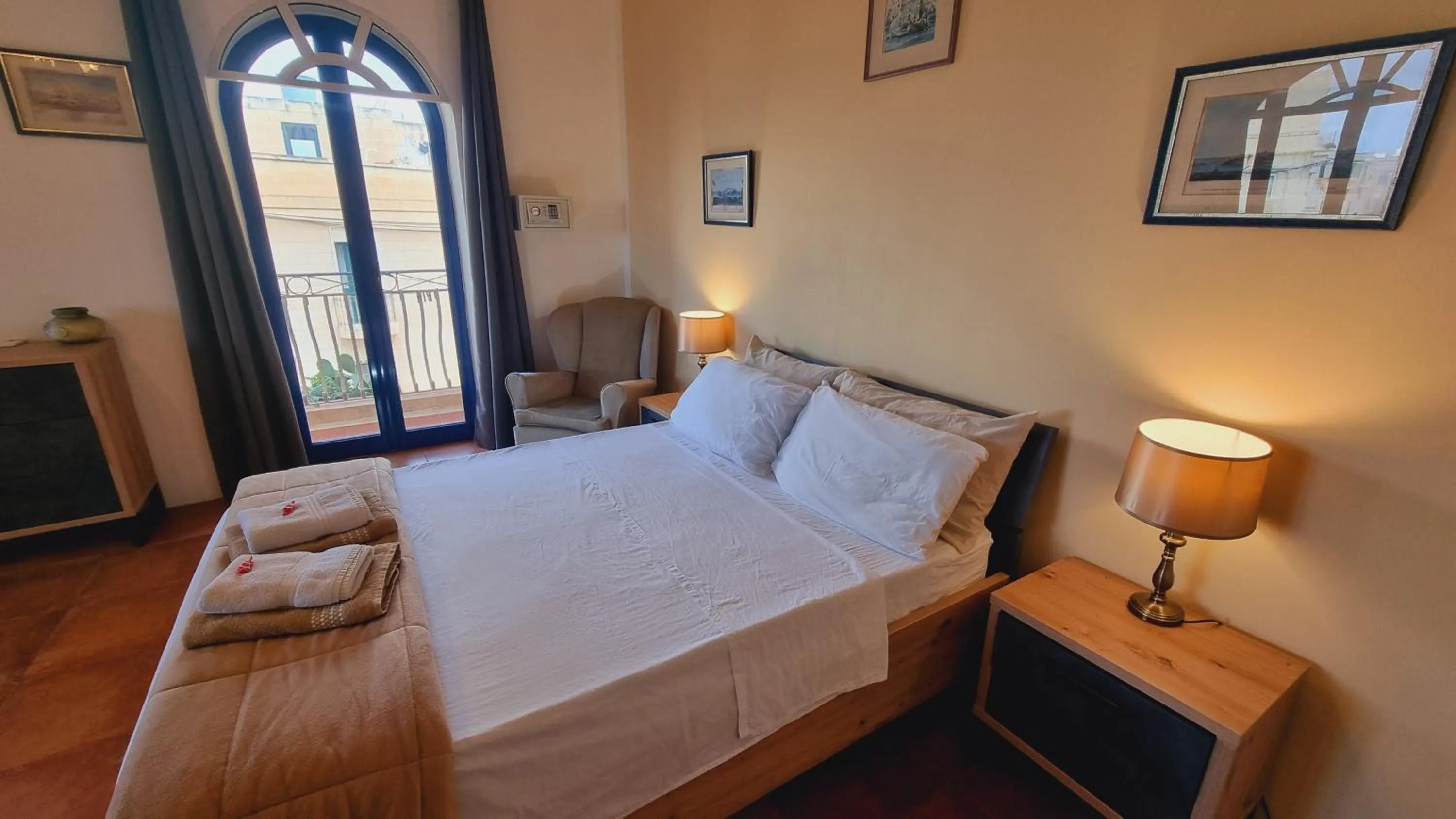 Bedroom in Villa Serenity B&B