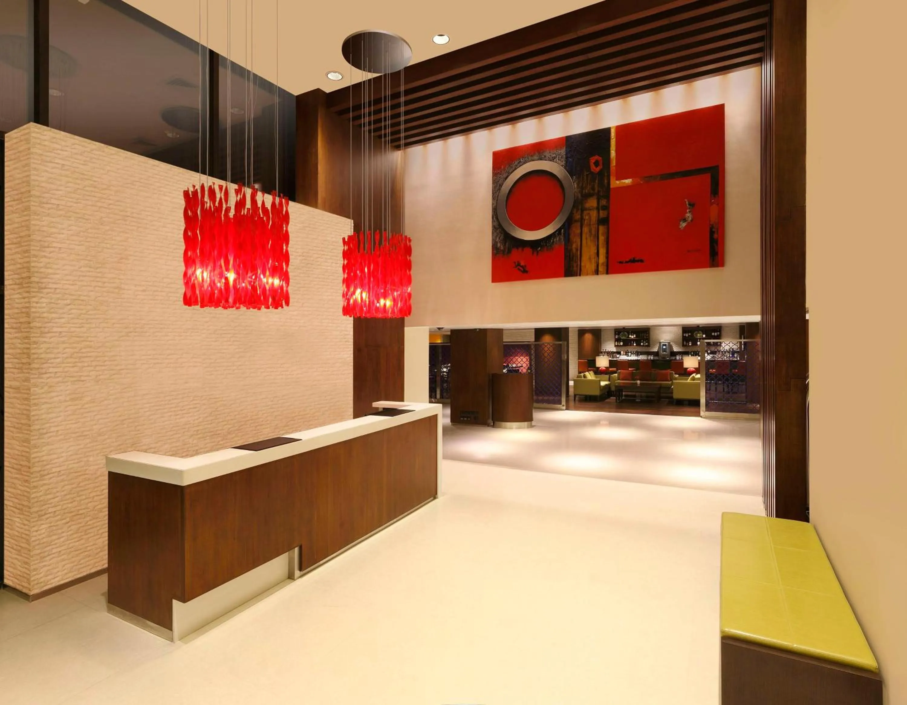 Lobby or reception in Hilton Garden Inn, Trivandrum