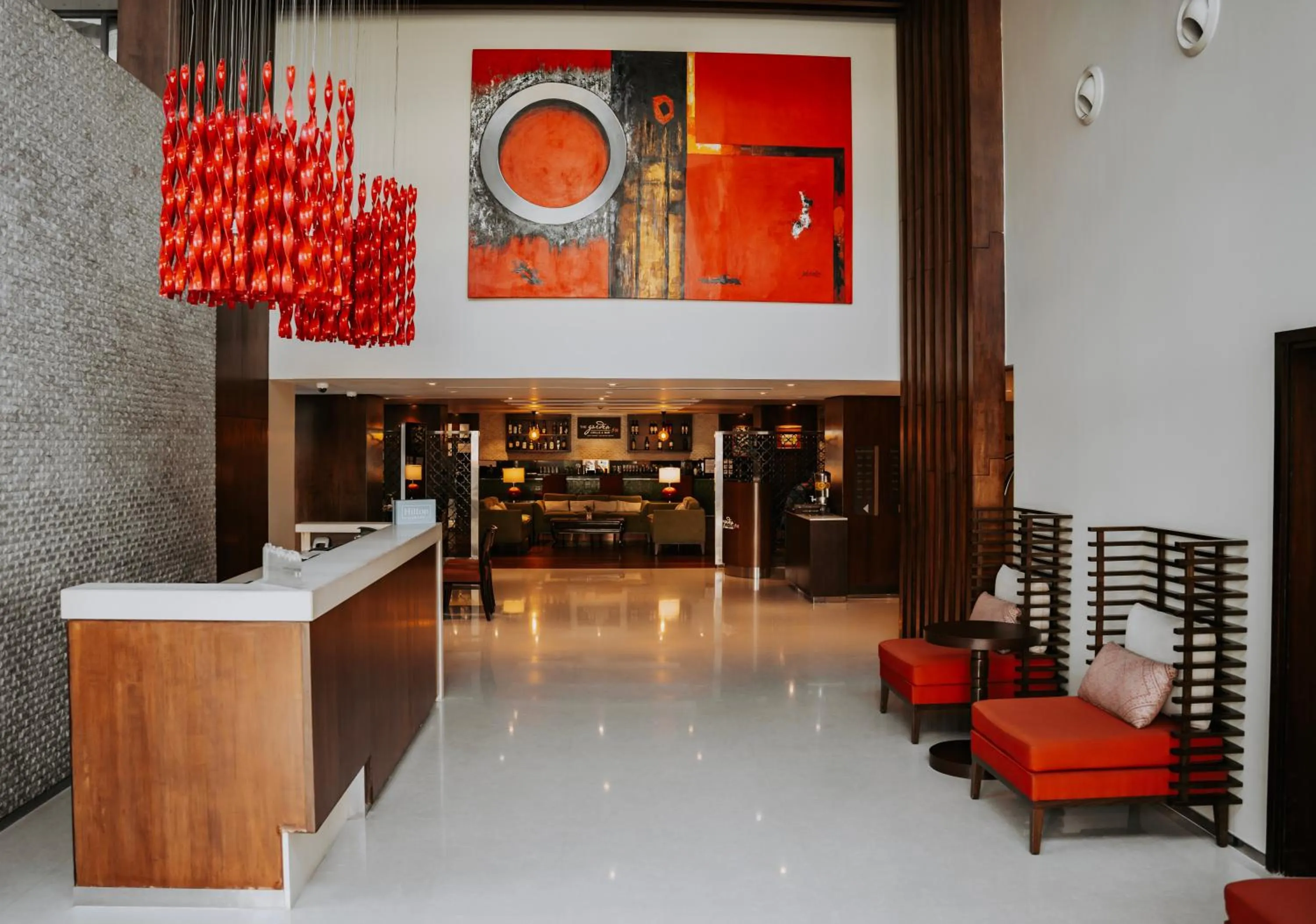 Lobby or reception in Hilton Garden Inn, Trivandrum
