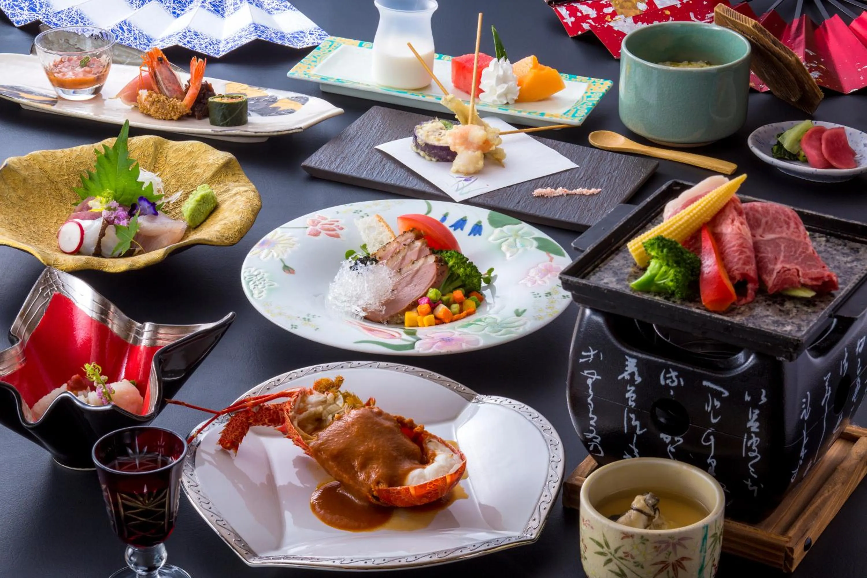 Dinner in Hanashinsui