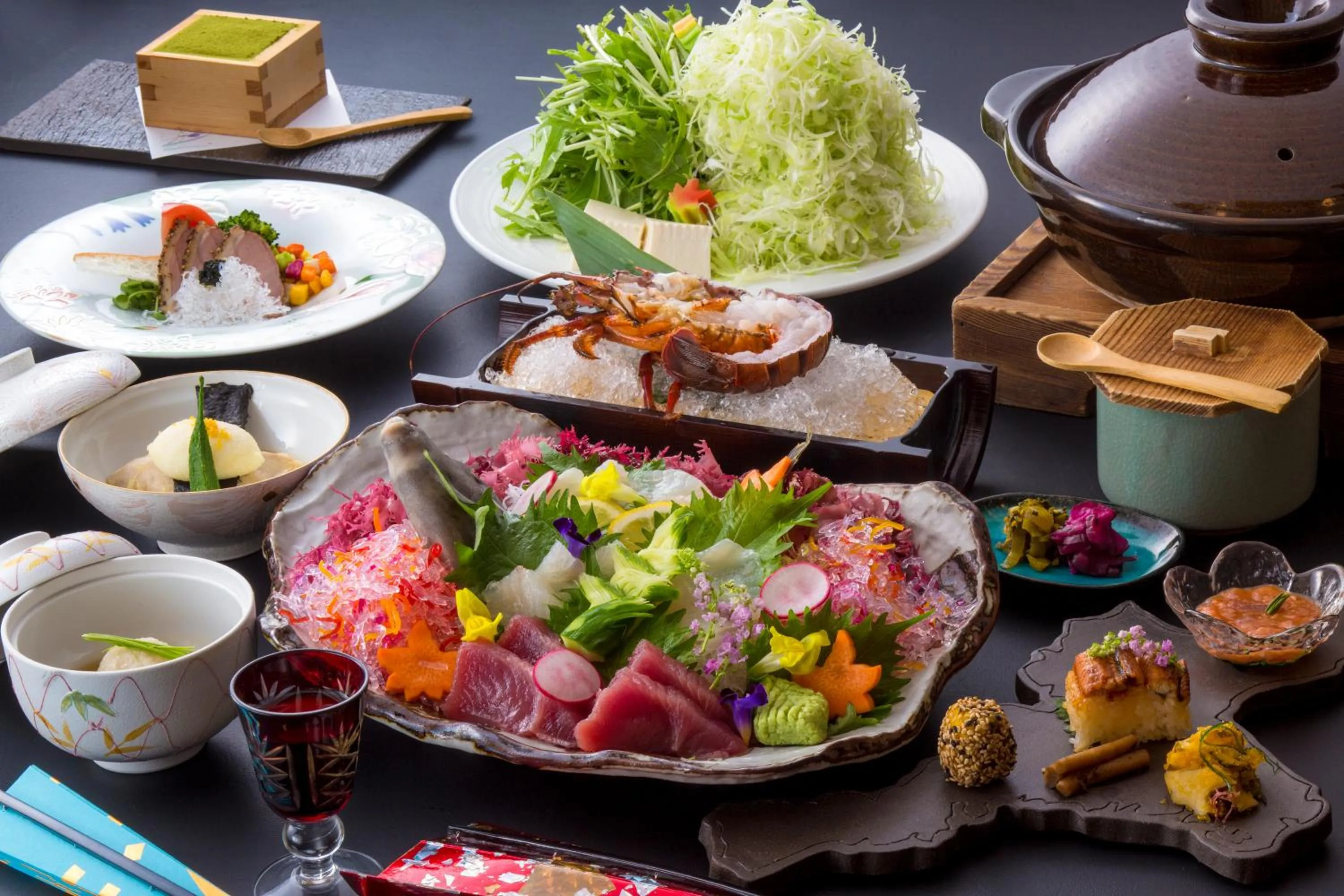 Dinner in Hanashinsui