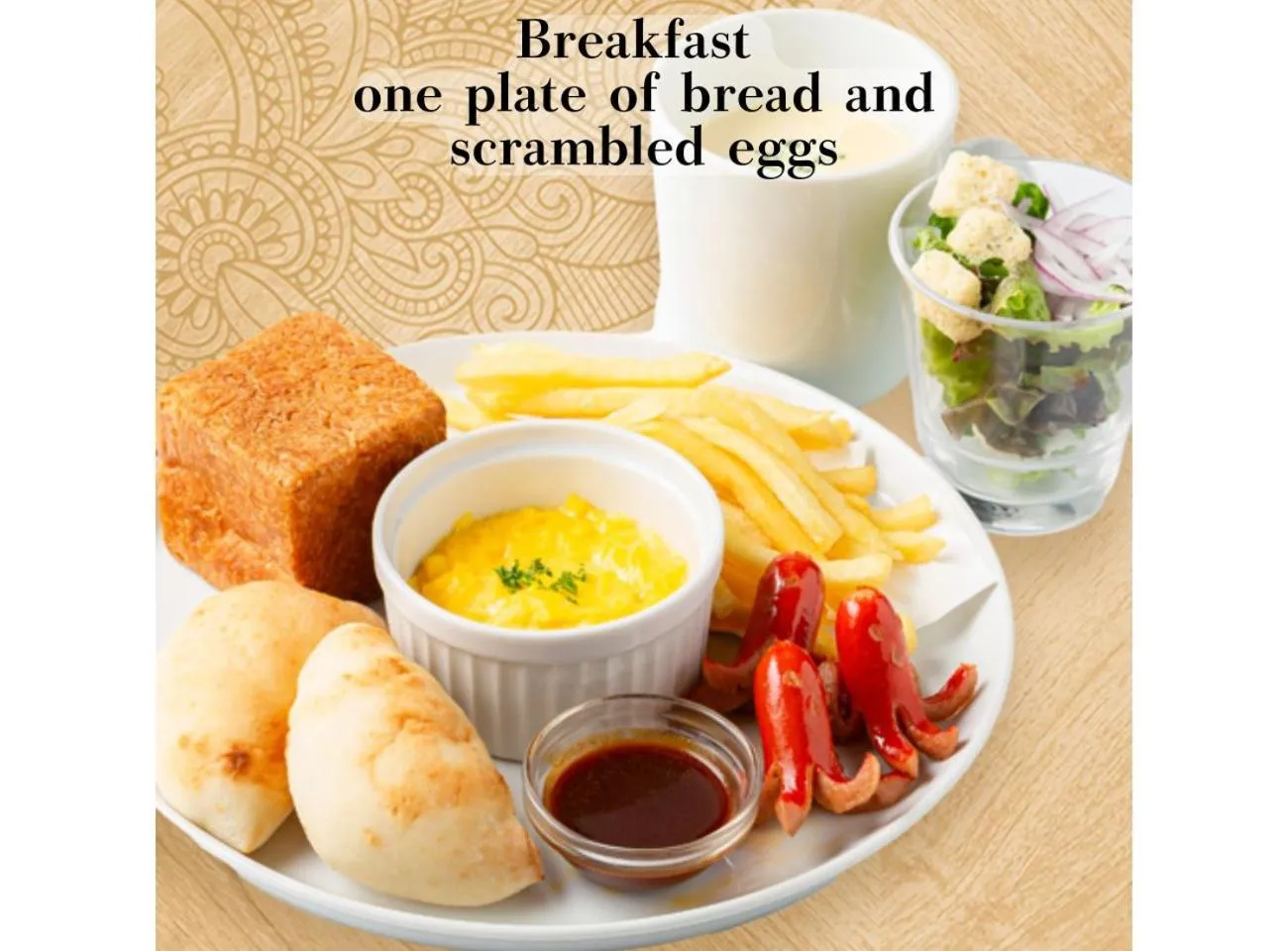 Breakfast in Hotel BaliAn Resort Shinjuku Glamping