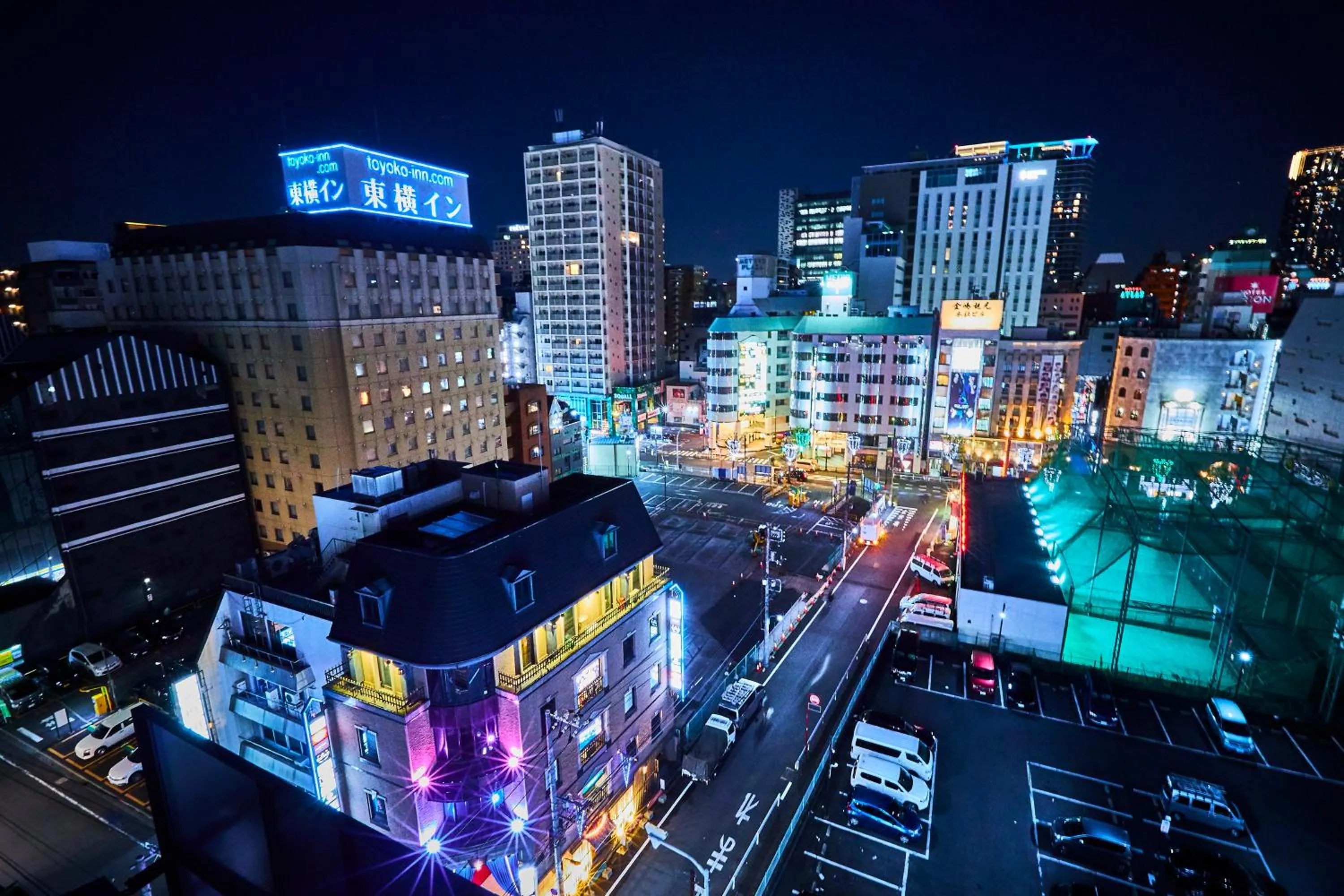 City view in Hotel BaliAn Resort Shinjuku Glamping