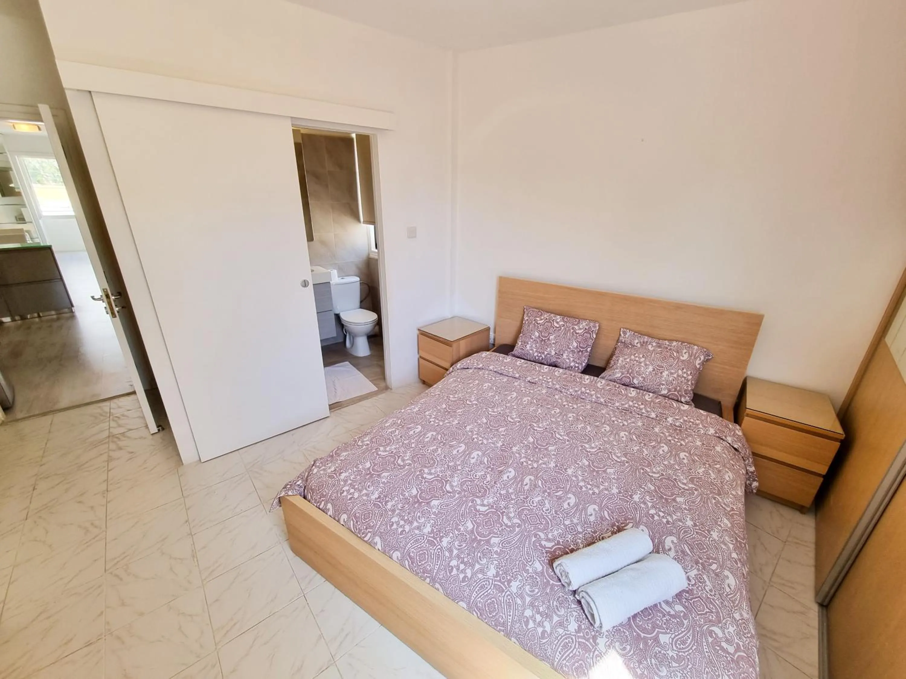 Bedroom in Cheer Up City Apartment, Near to the Finikoudes Beach