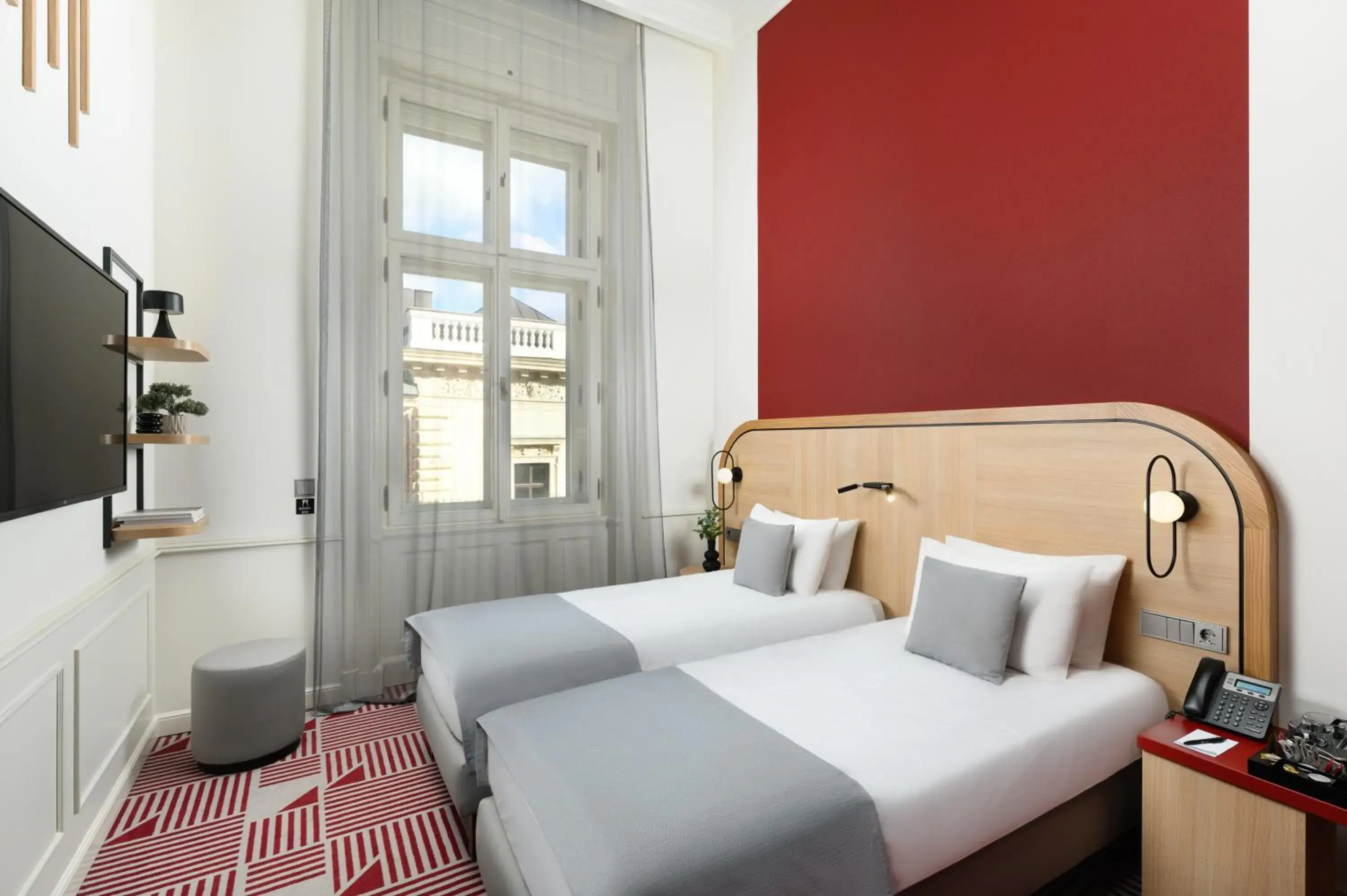 Superior Twin Room in Hotel Oktogon Haggenmacher by Continental Group Superior Twin Room in Hotel Oktogon Haggenmacher by Continental Group
