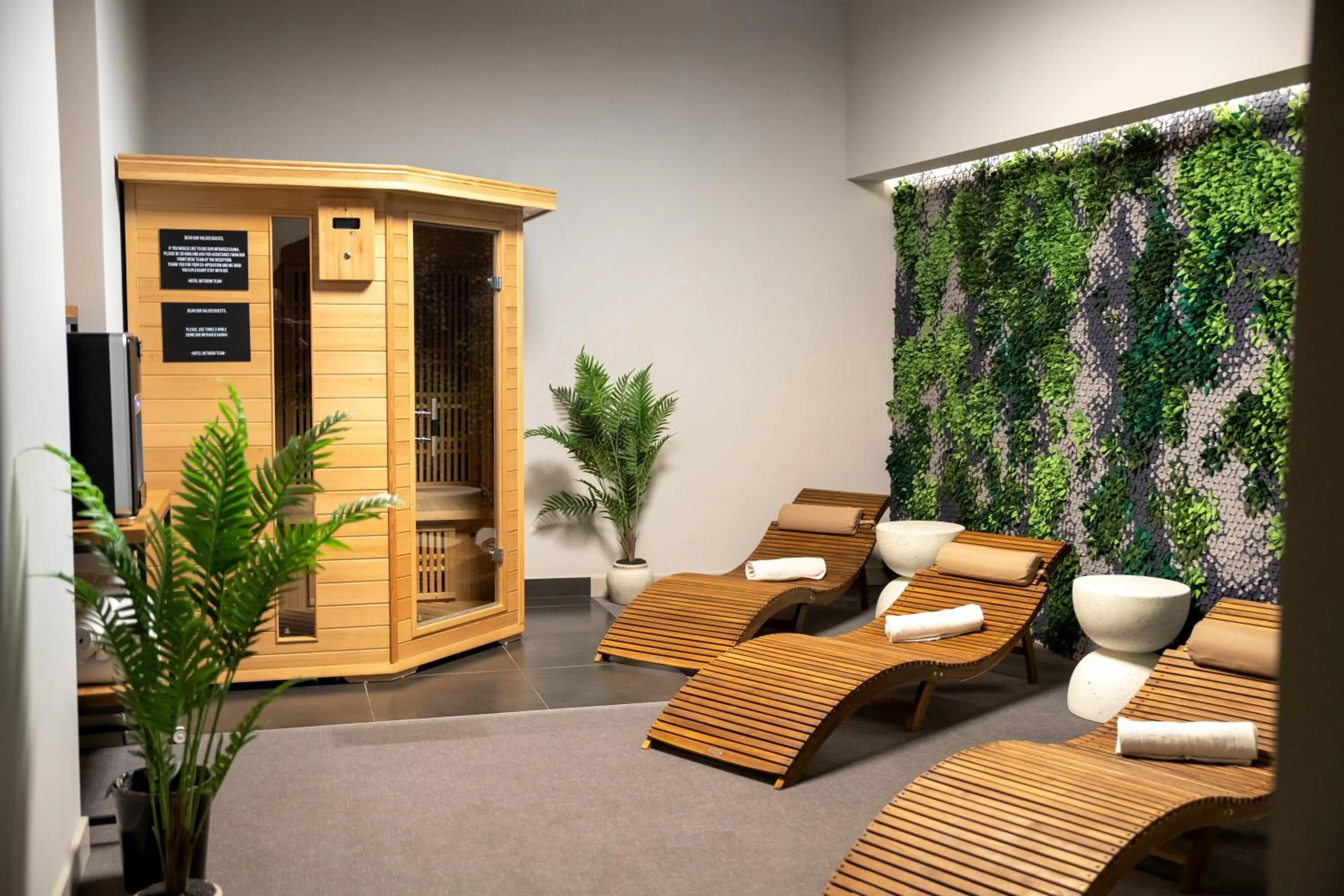 Sauna in Hotel Oktogon Haggenmacher by Continental Group