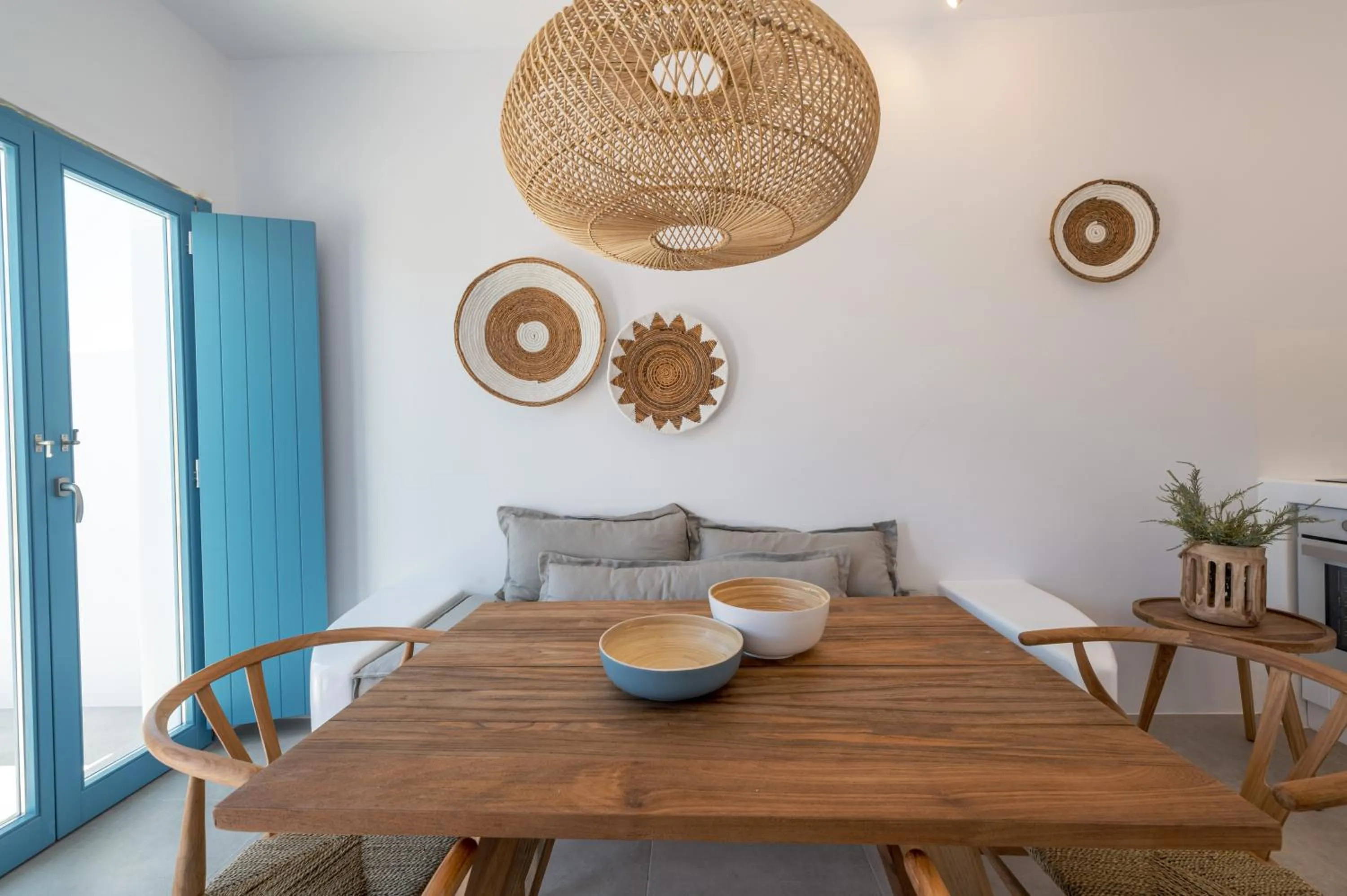 Dining area in Anemela Villas & Suites Mykonos