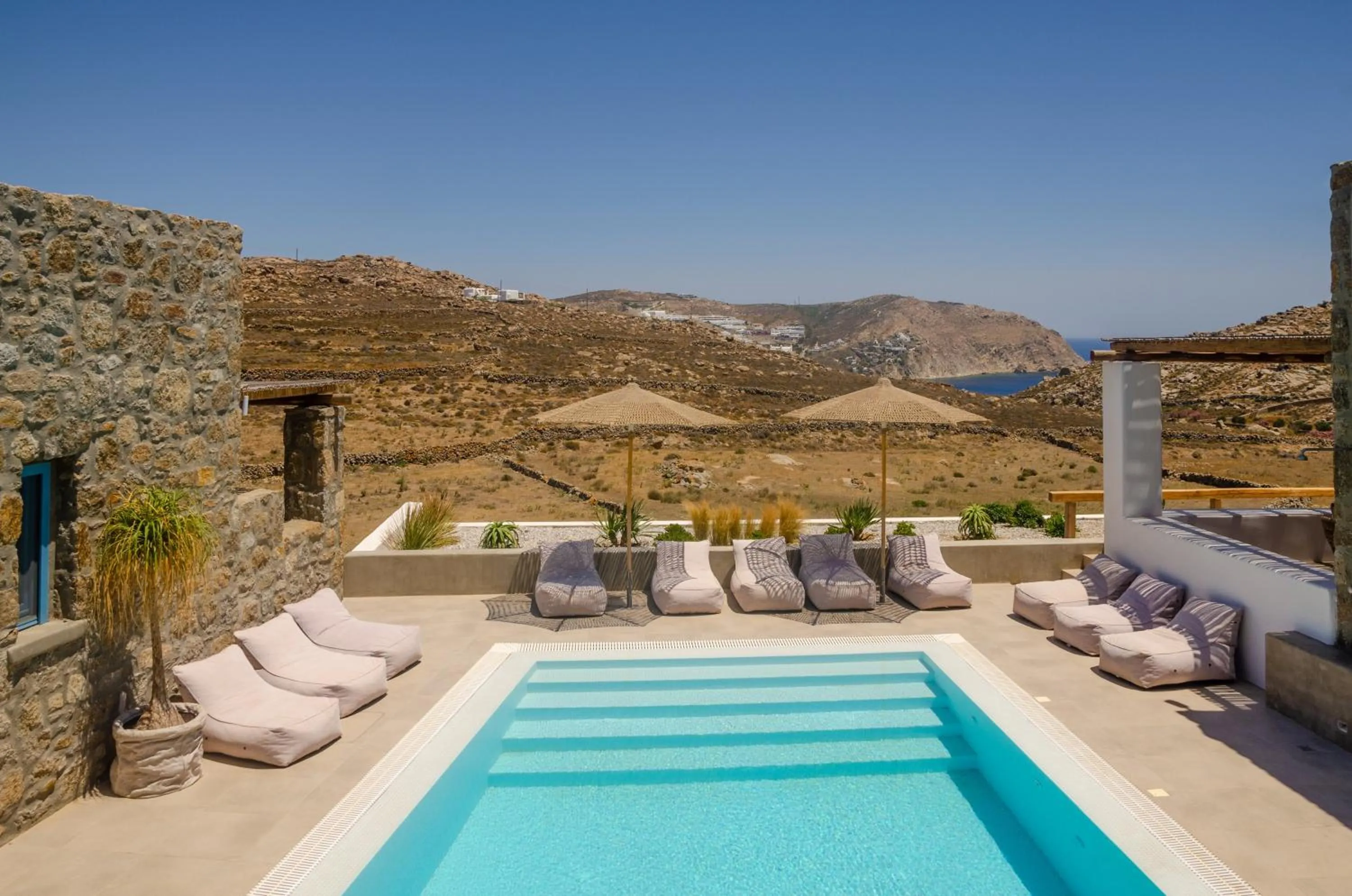 Pool view in Anemela Villas & Suites Mykonos