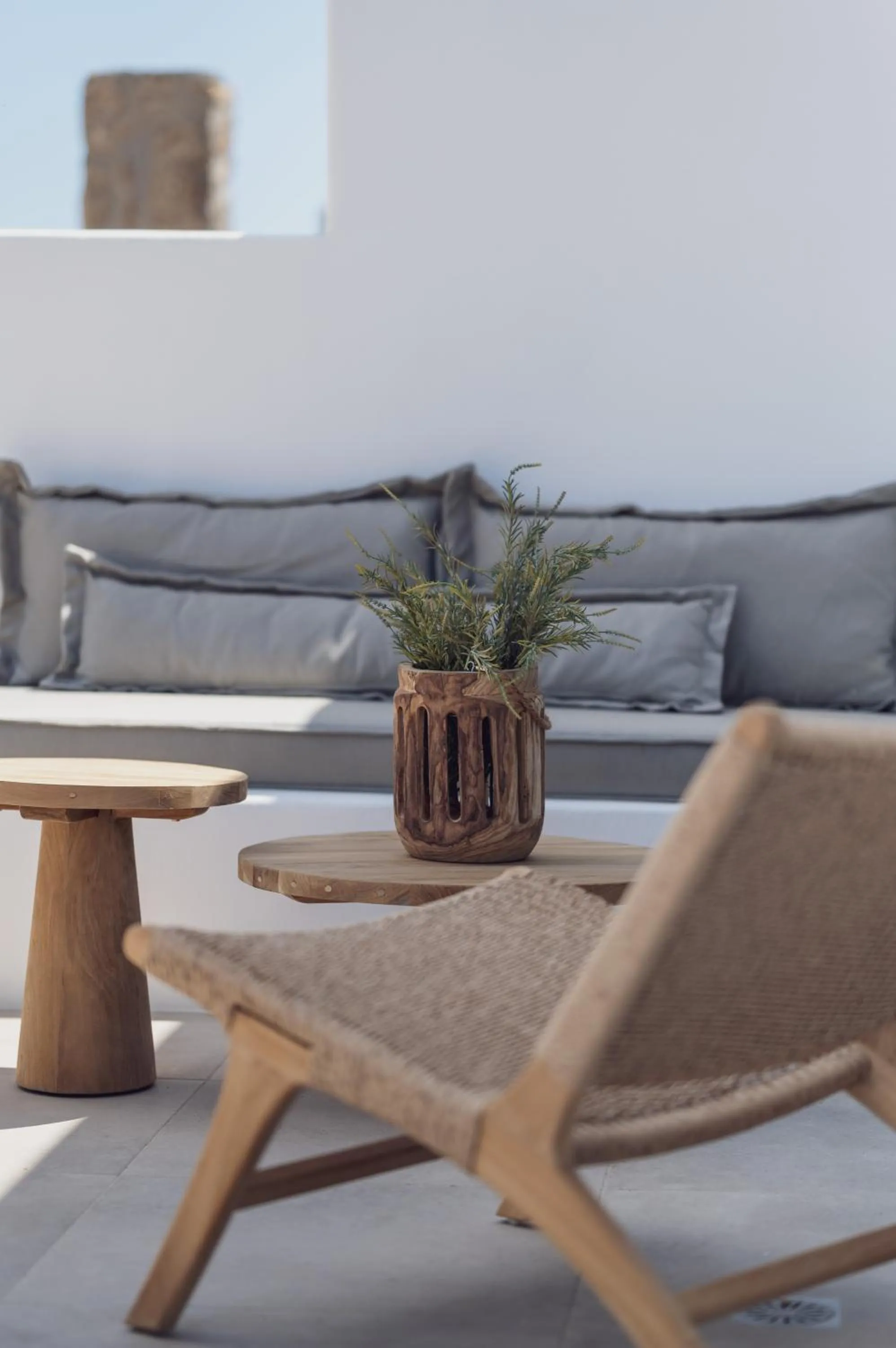 Balcony/Terrace in Anemela Villas & Suites Mykonos