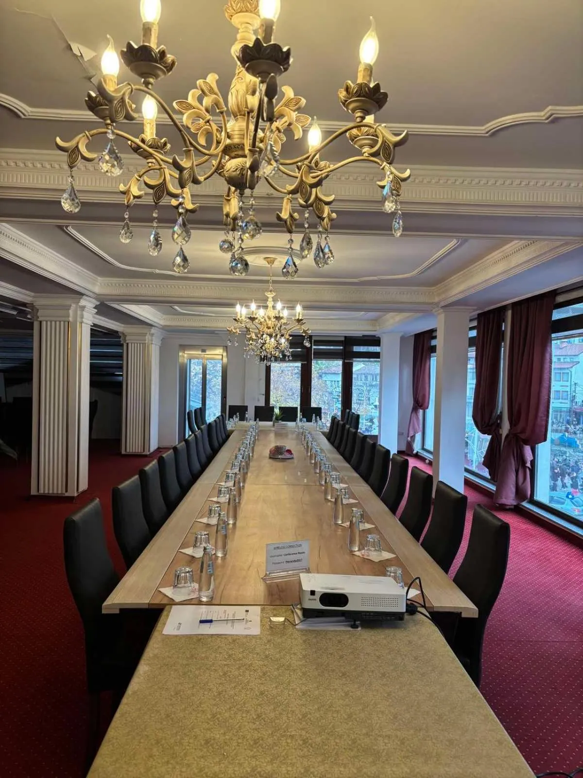 Meeting/conference room in Theranda Hotel