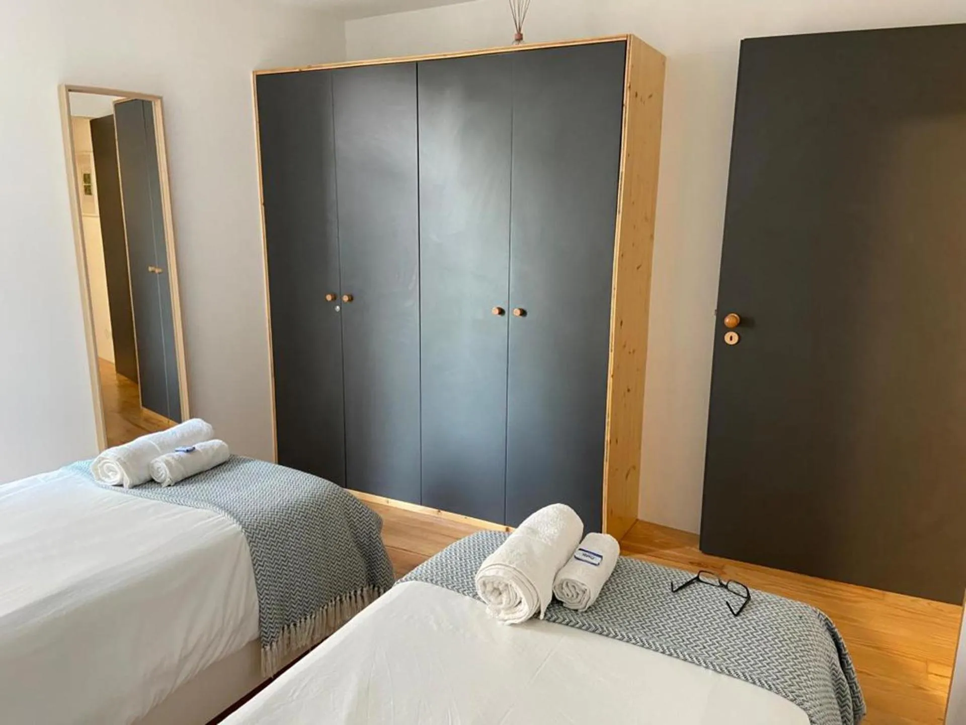 Photo of the whole room, Bed in Duplex Apt - Sleeps 4 - Roof Terrace - Balcony