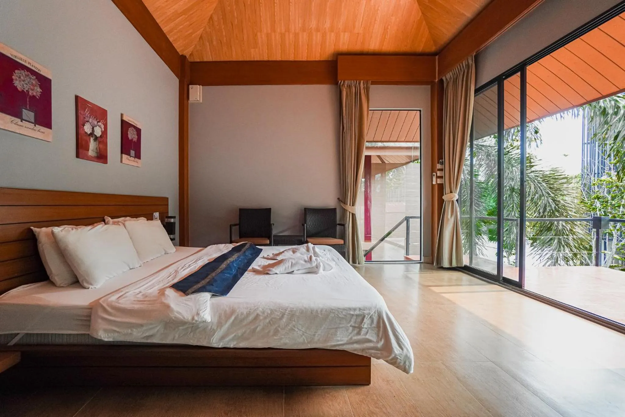 Bed in The Grace Amphawa