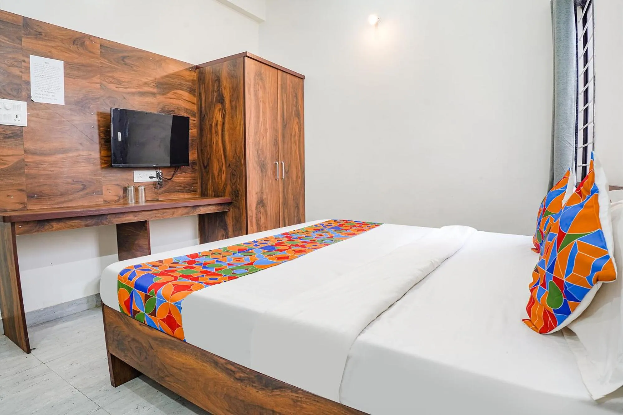 Bedroom, Bed in FabHotel SSG