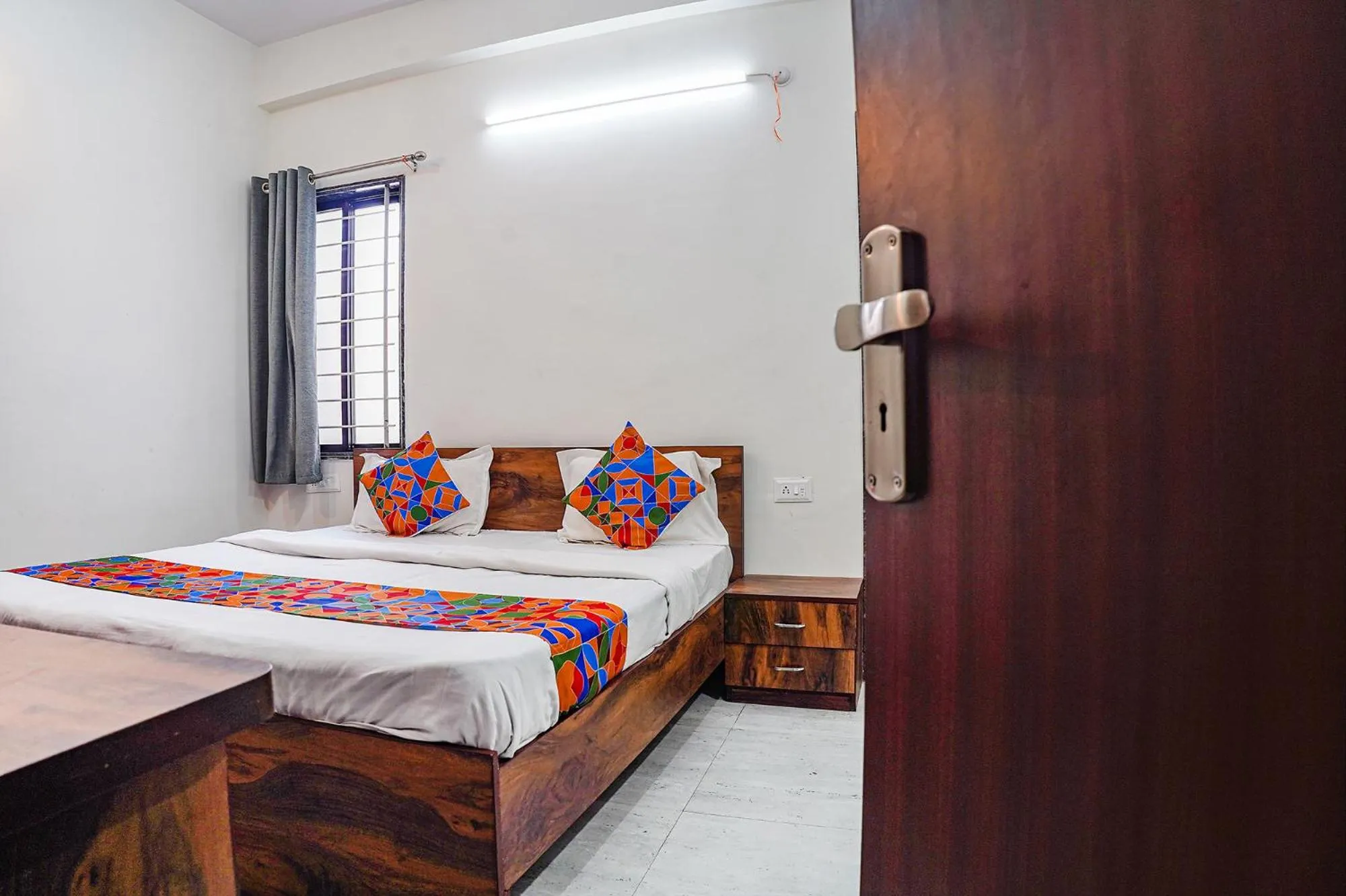 Bedroom, Bed in FabHotel SSG