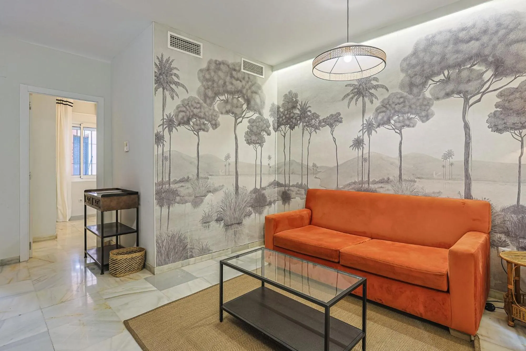 Living room in San Clemente House