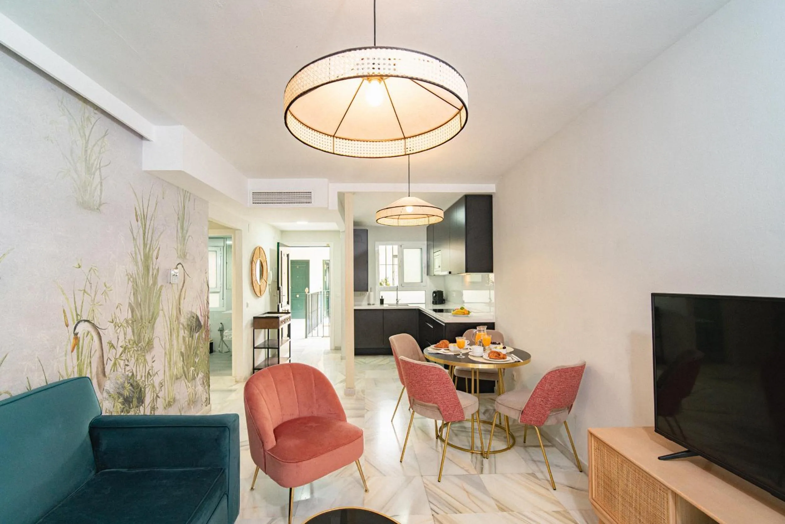 Living room in San Clemente House