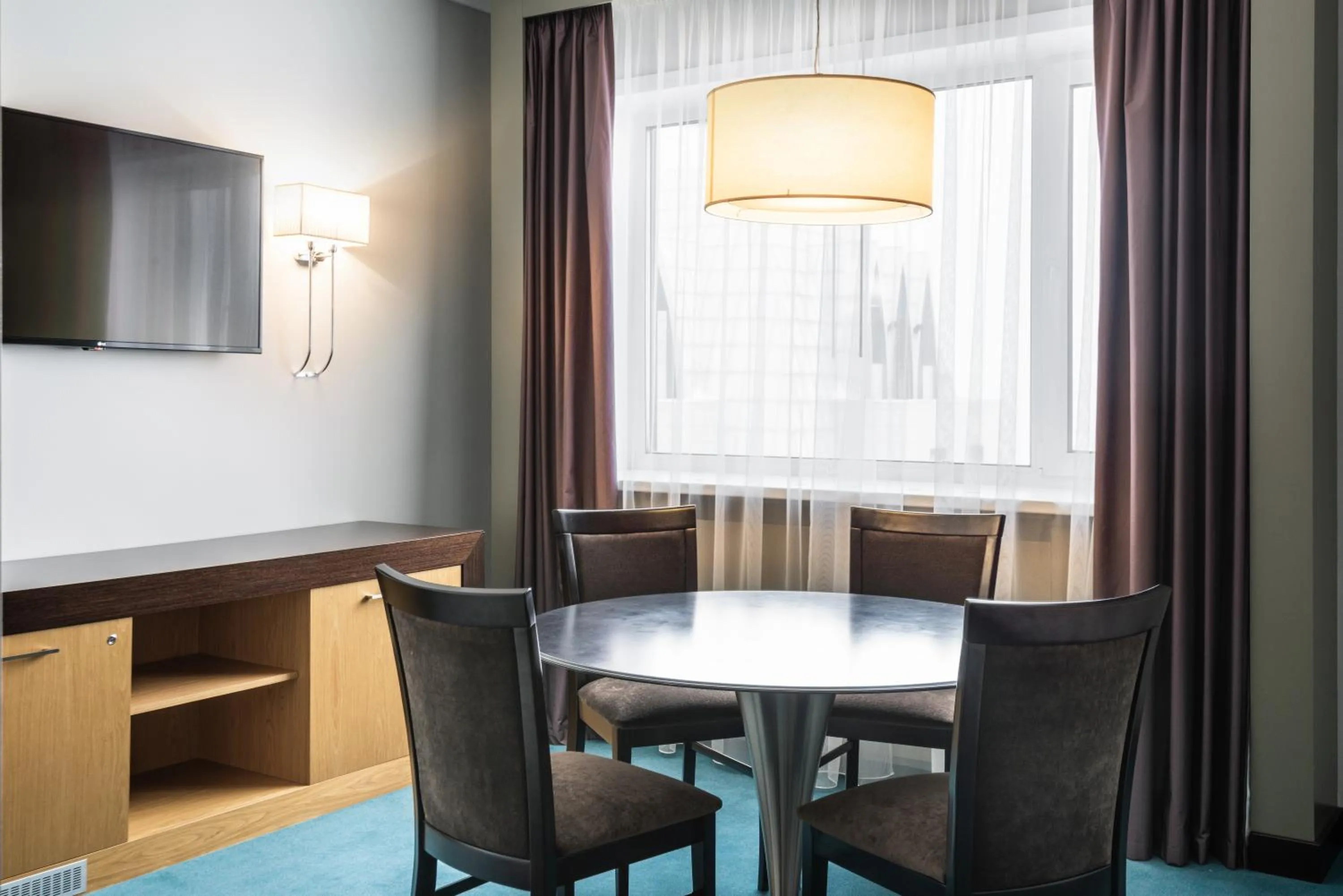 Living room in Radisson Hotel Astana