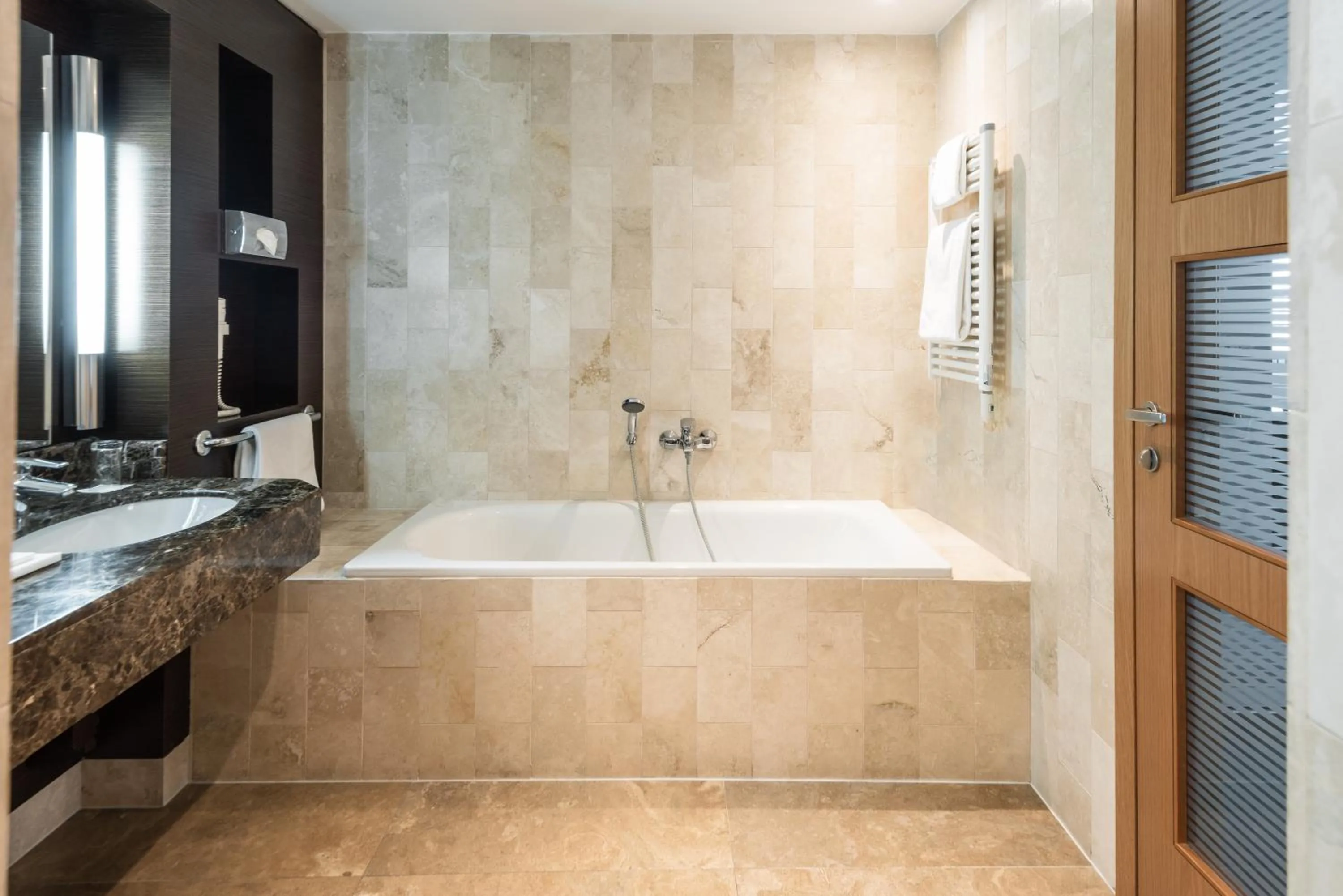 Bathroom in Radisson Hotel Astana