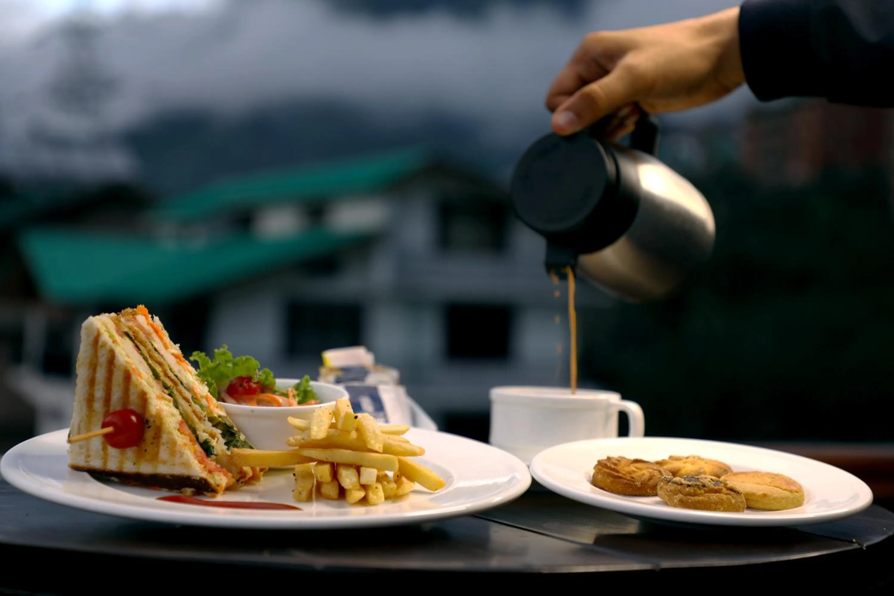 Restaurant/places to eat in The Orchid Manali - a Boutique Hotel