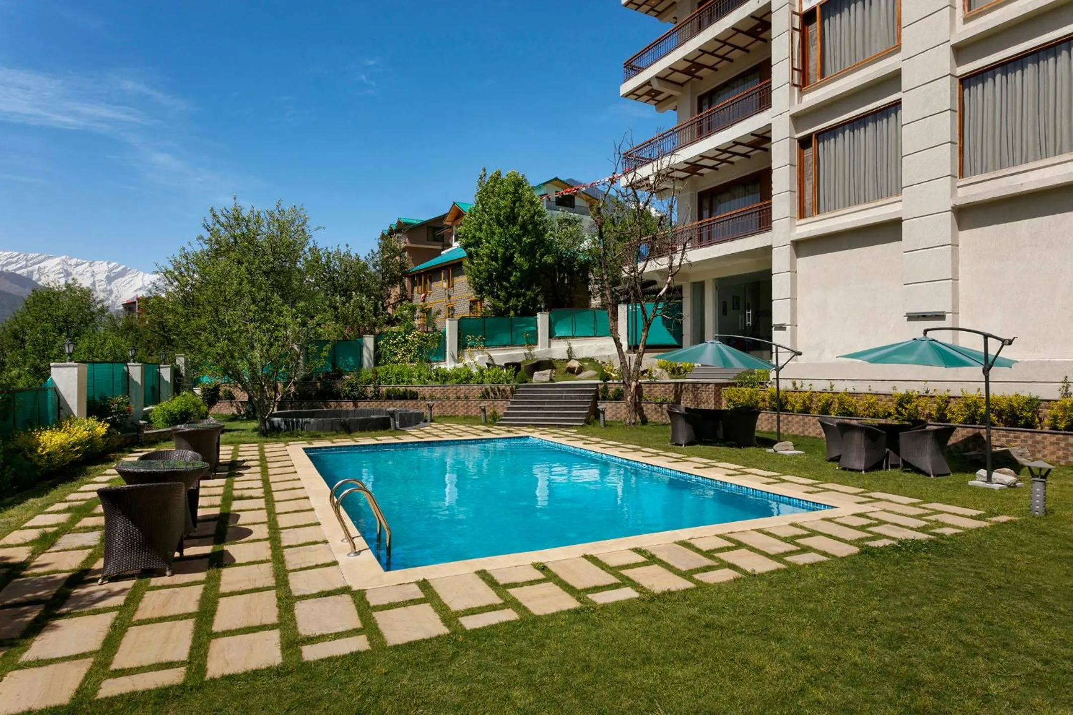 Property building in The Orchid Manali - a Boutique Hotel