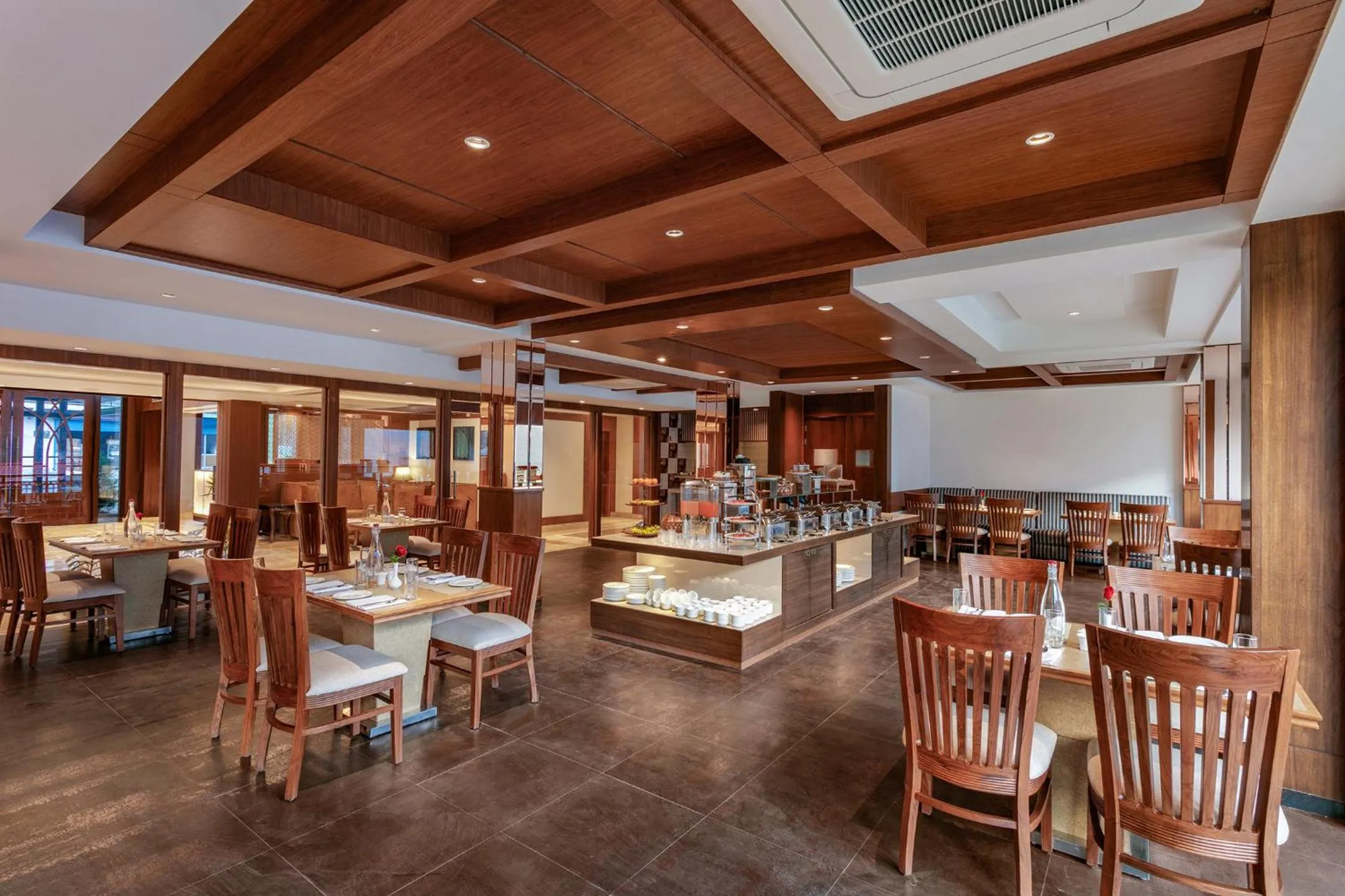 Restaurant/places to eat in The Orchid Manali - a Boutique Hotel