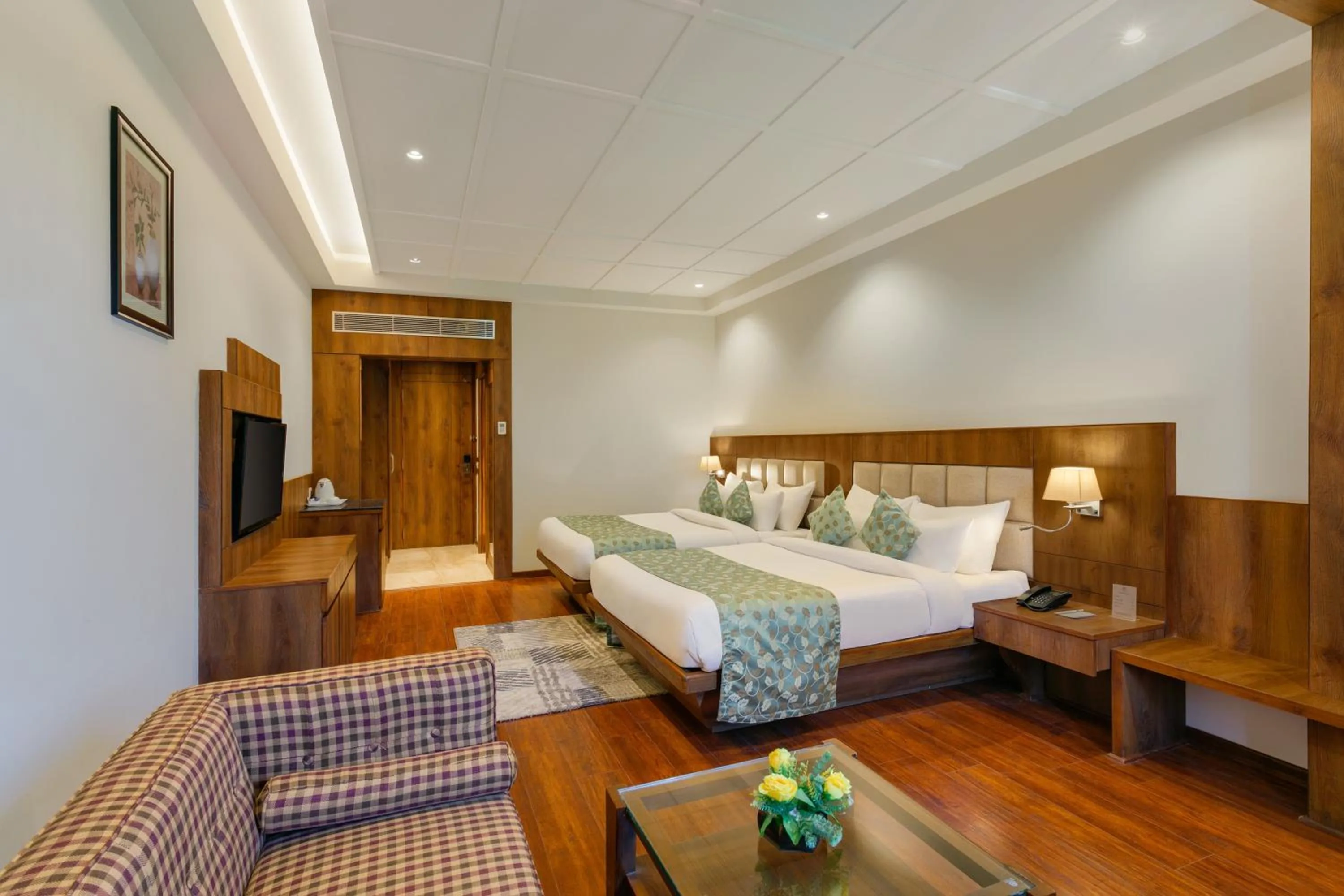 Bed in The Orchid Manali - a Boutique Hotel