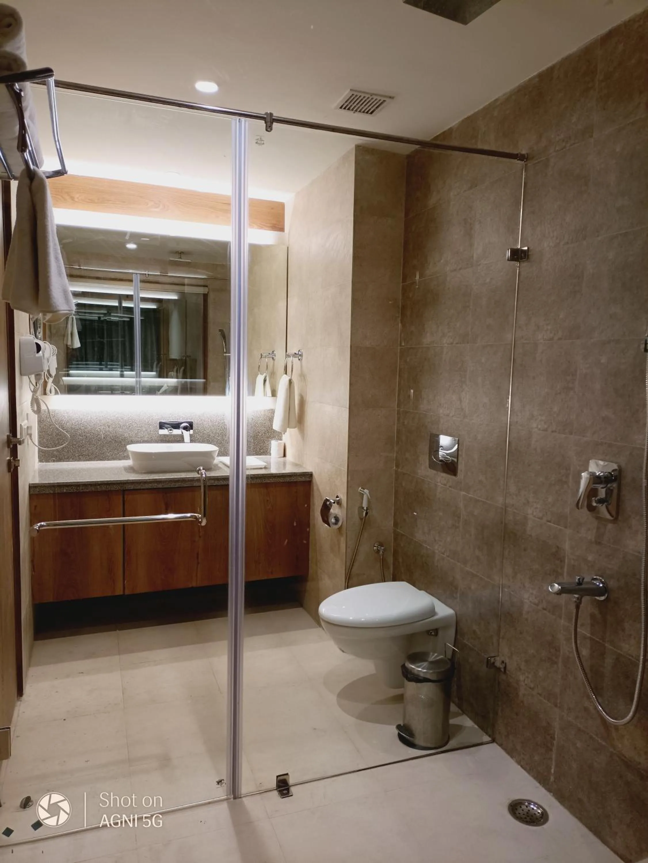 Bathroom in The Orchid Manali - a Boutique Hotel