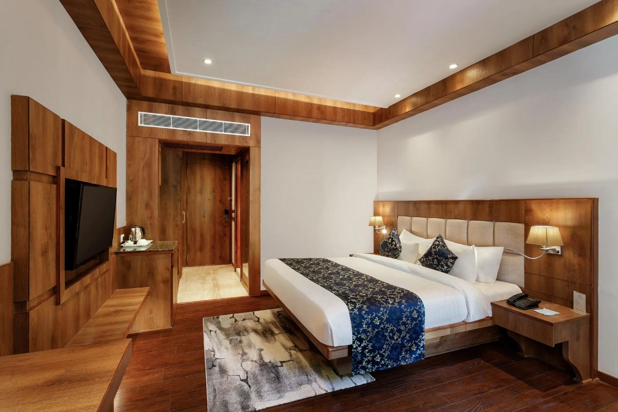 Bed in The Orchid Manali - a Boutique Hotel