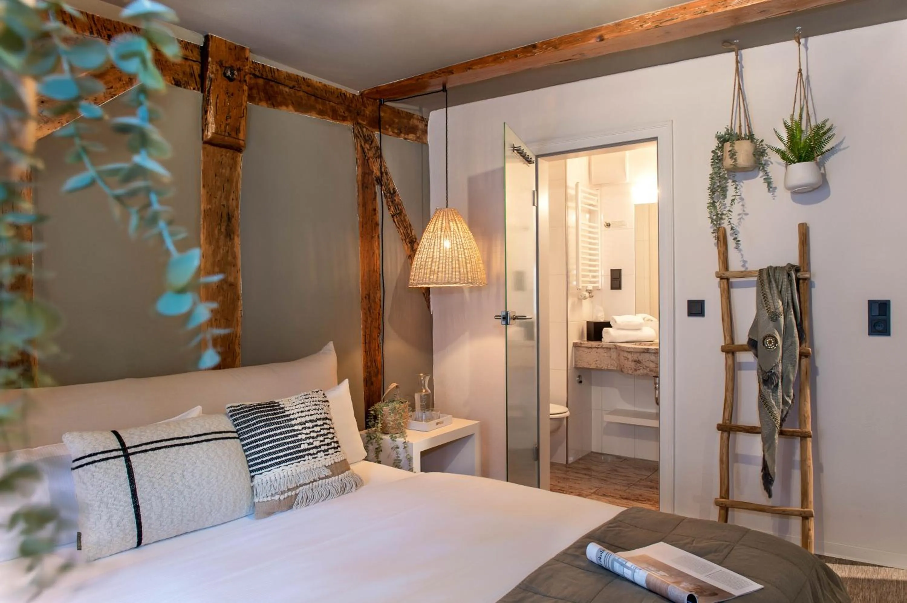 Bed in Hotel Fuchs "Life-Style mit Night-Life"