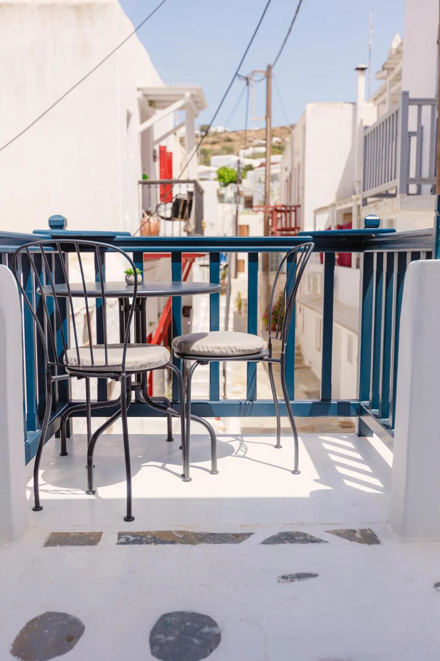 Patio in She Mykonos - Luxury Apartments