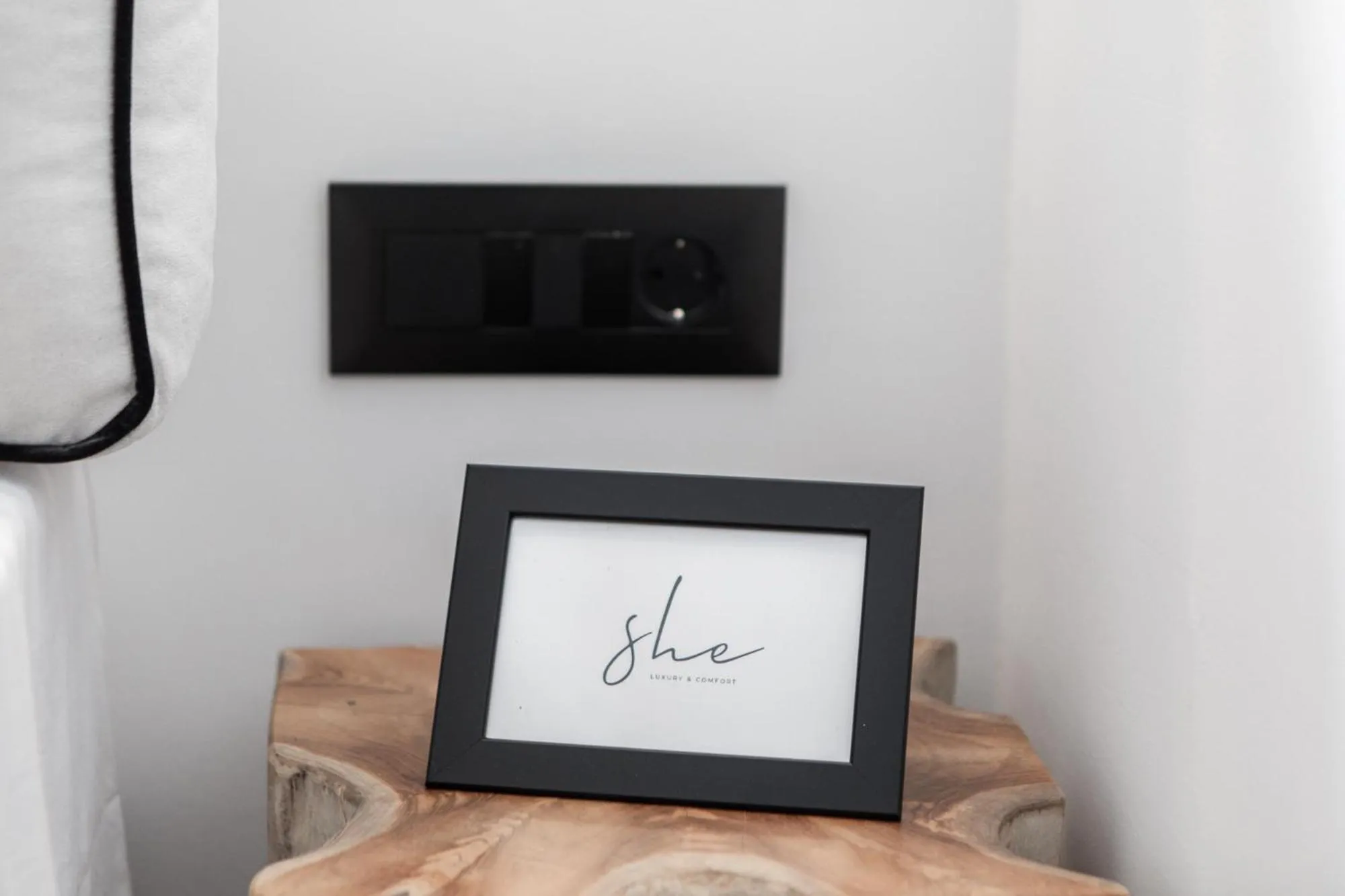 Decorative detail in She Mykonos - Luxury Apartments