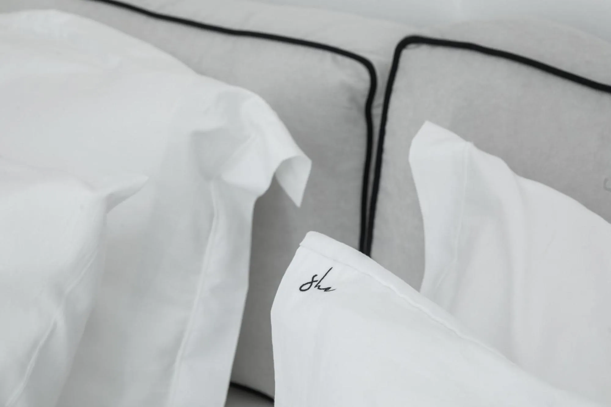 Bed in She Mykonos - Luxury Apartments