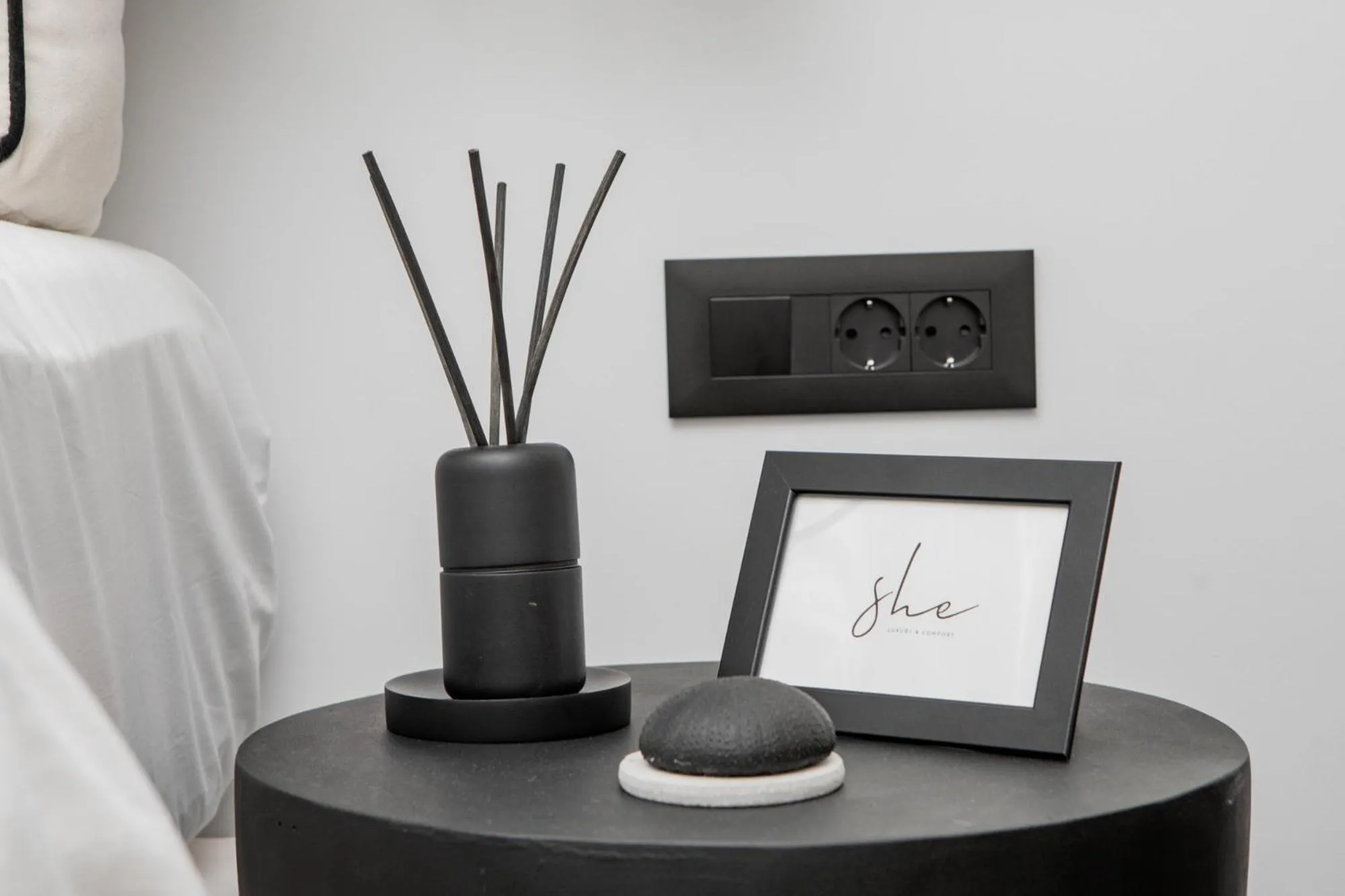 Decorative detail in She Mykonos - Luxury Apartments