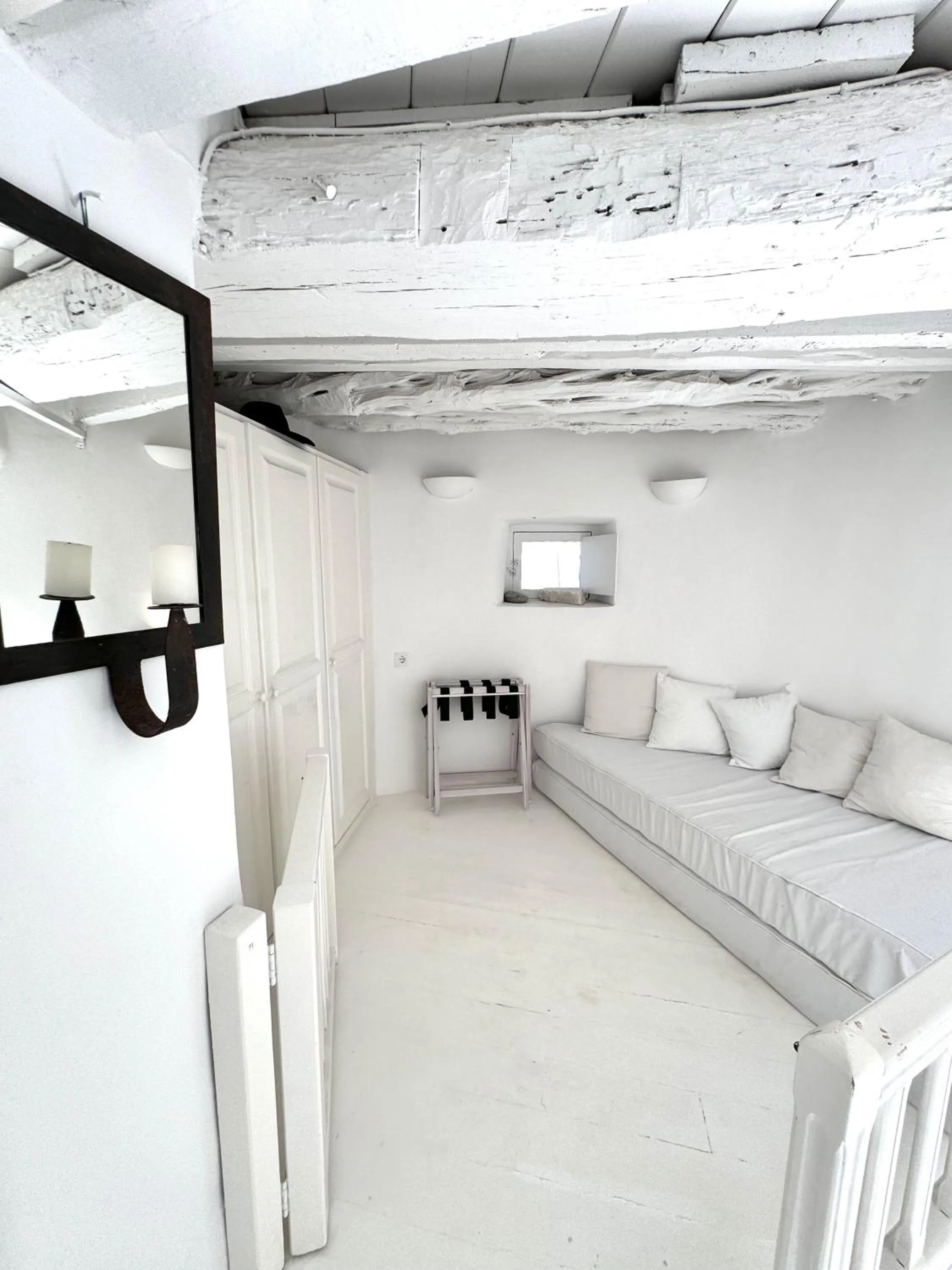 Bed in She Mykonos - Luxury Apartments