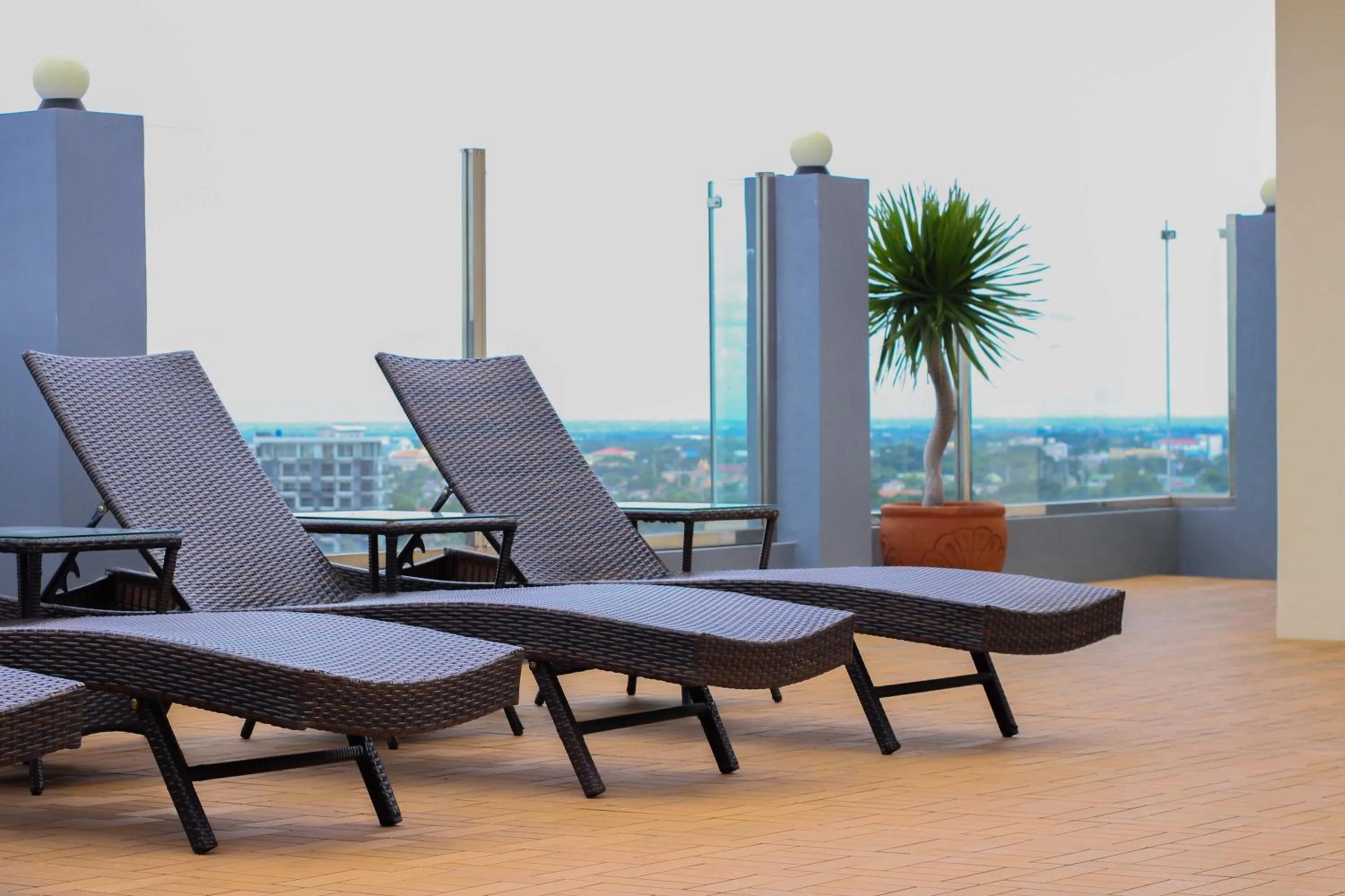 sunbed in La Grande Residence