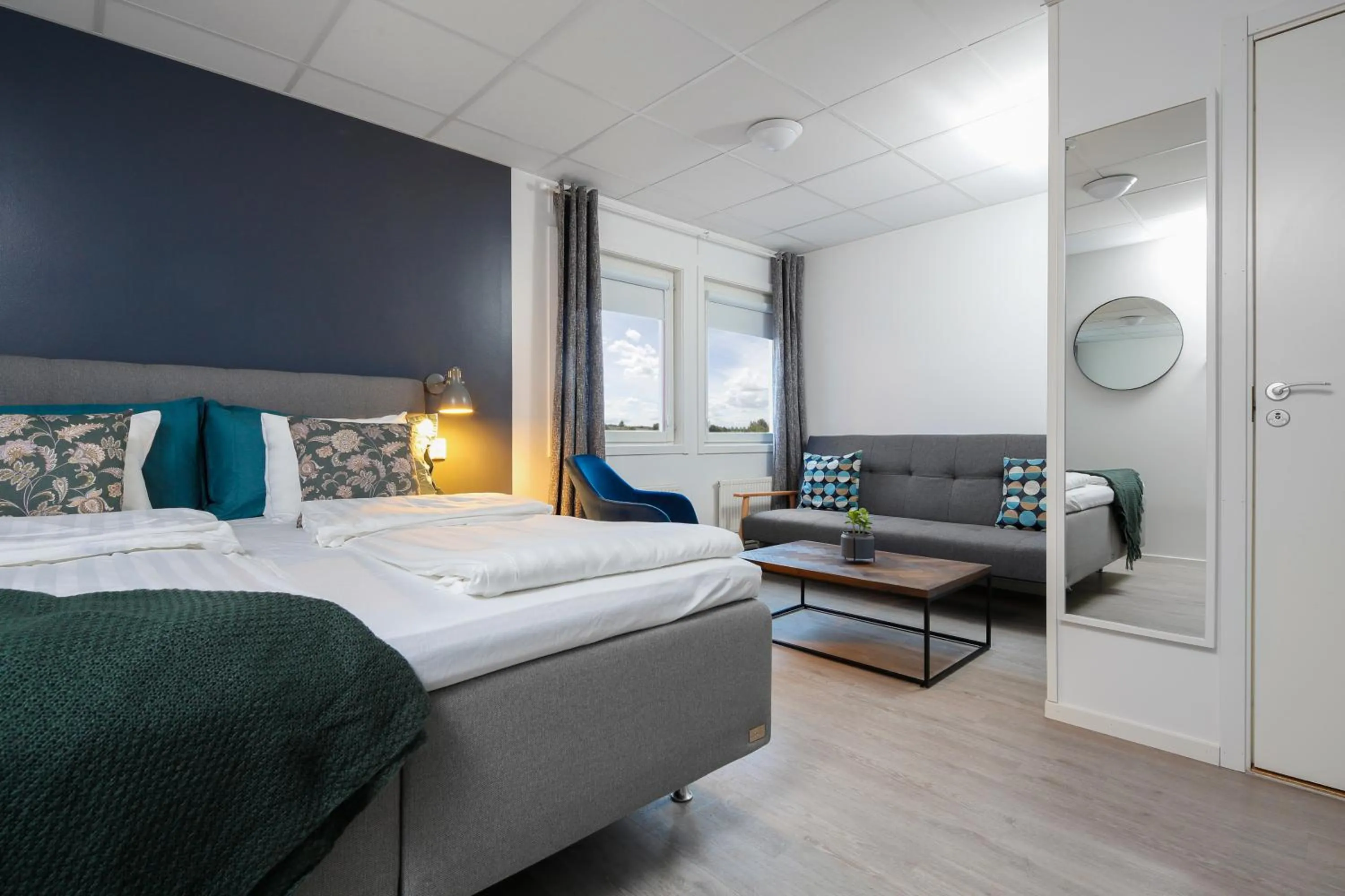 Bedroom, Bed in Hotel Vindeus