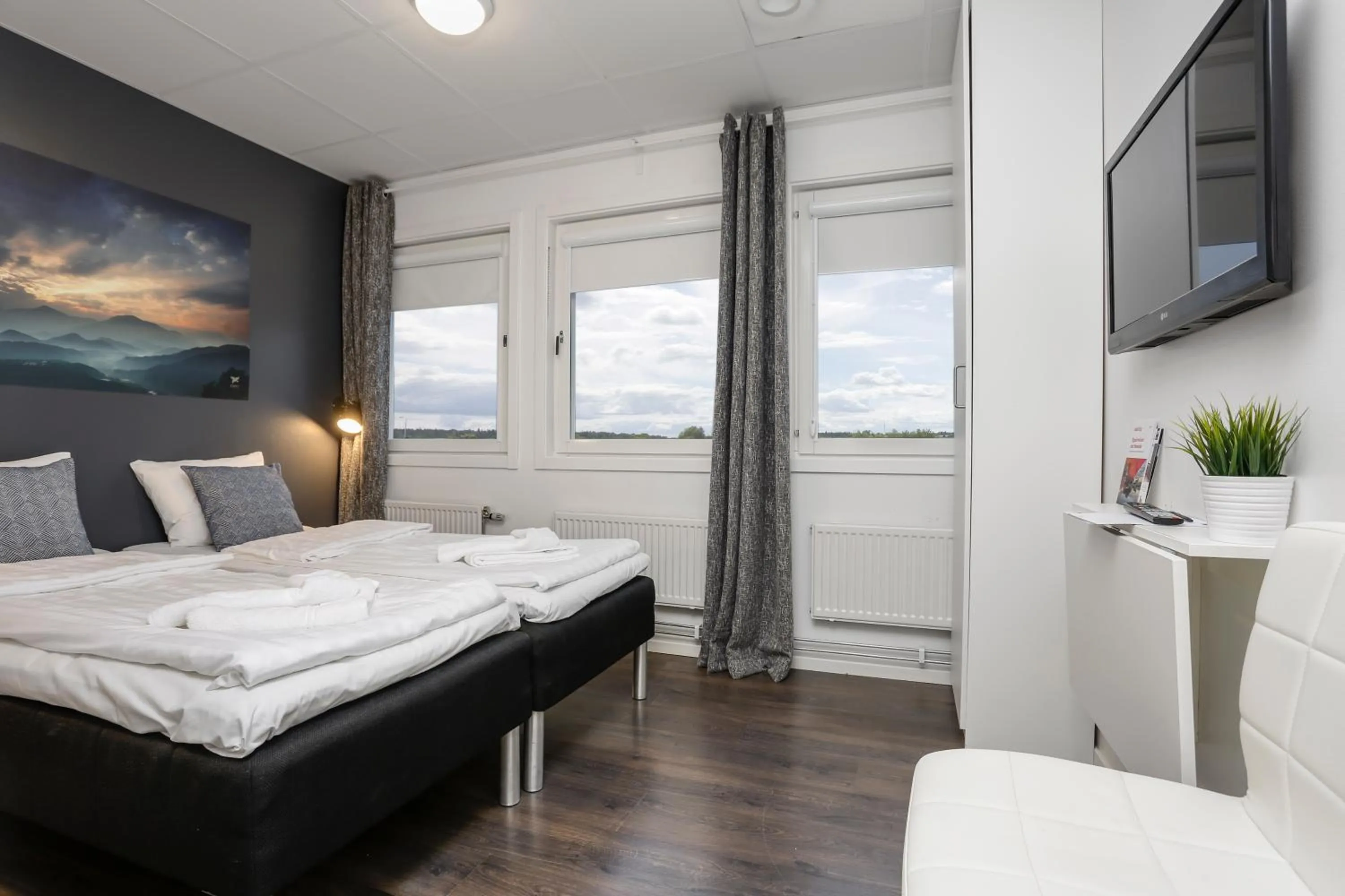 Bedroom, Bed in Hotel Vindeus