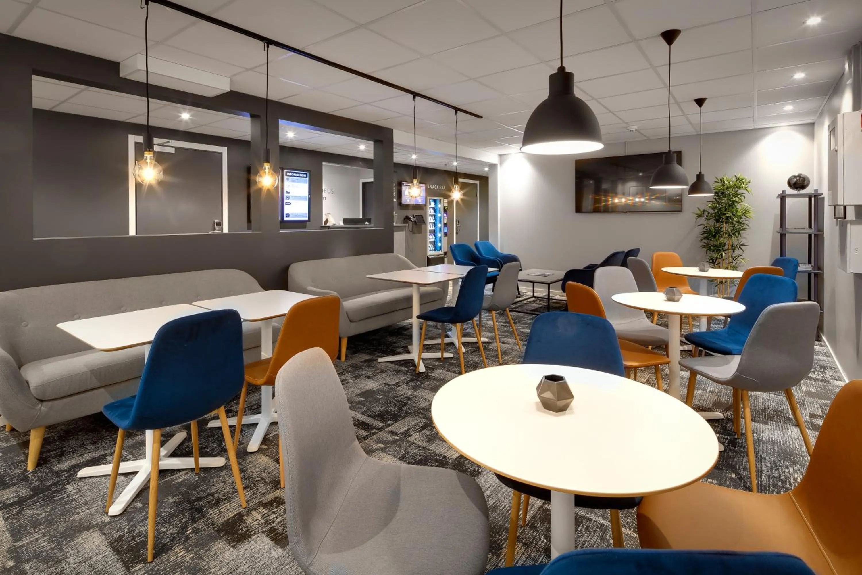 Lobby or reception in Hotel Vindeus